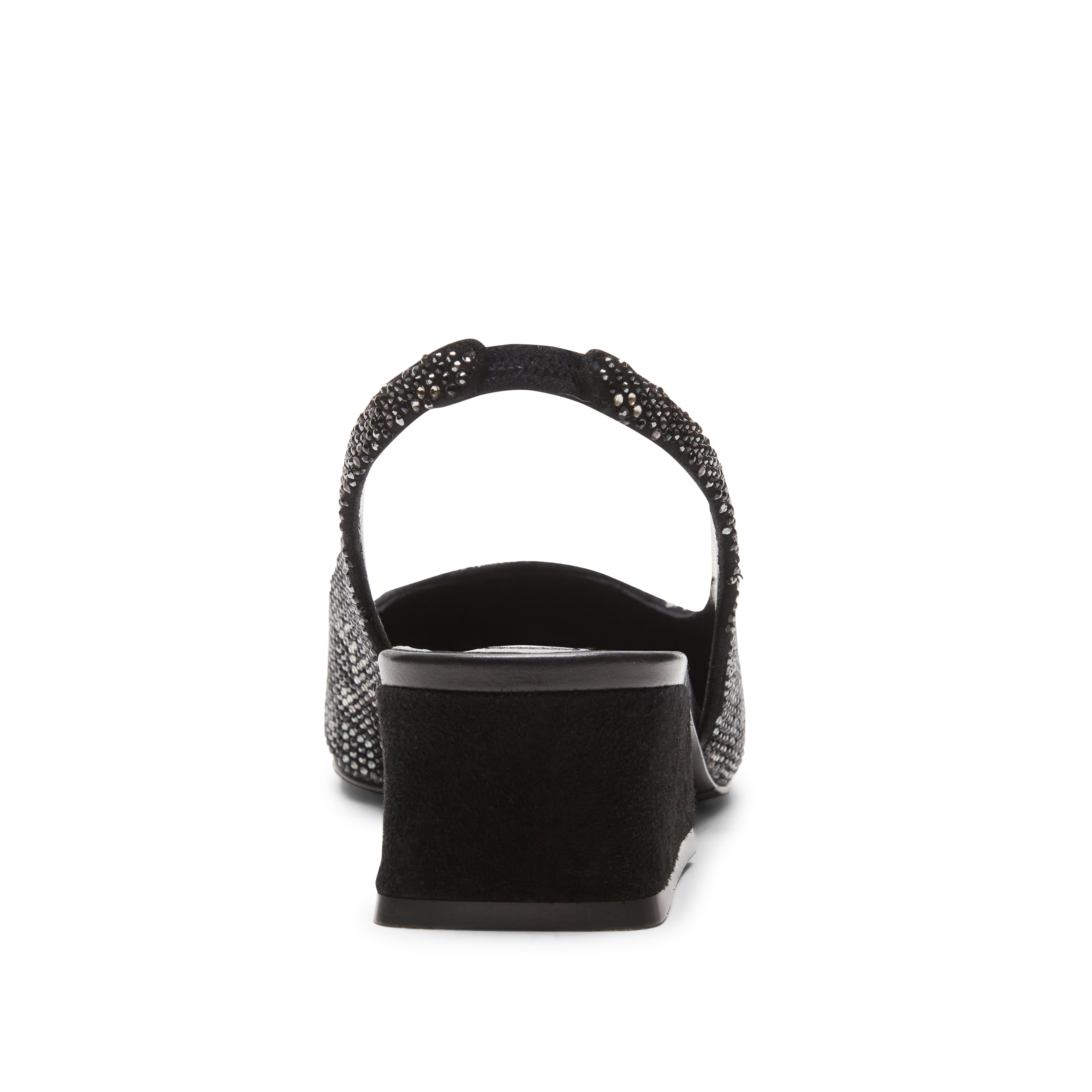 F.lli Rossetti Décolleté 68173 Suede Nero Strass Tacco 40