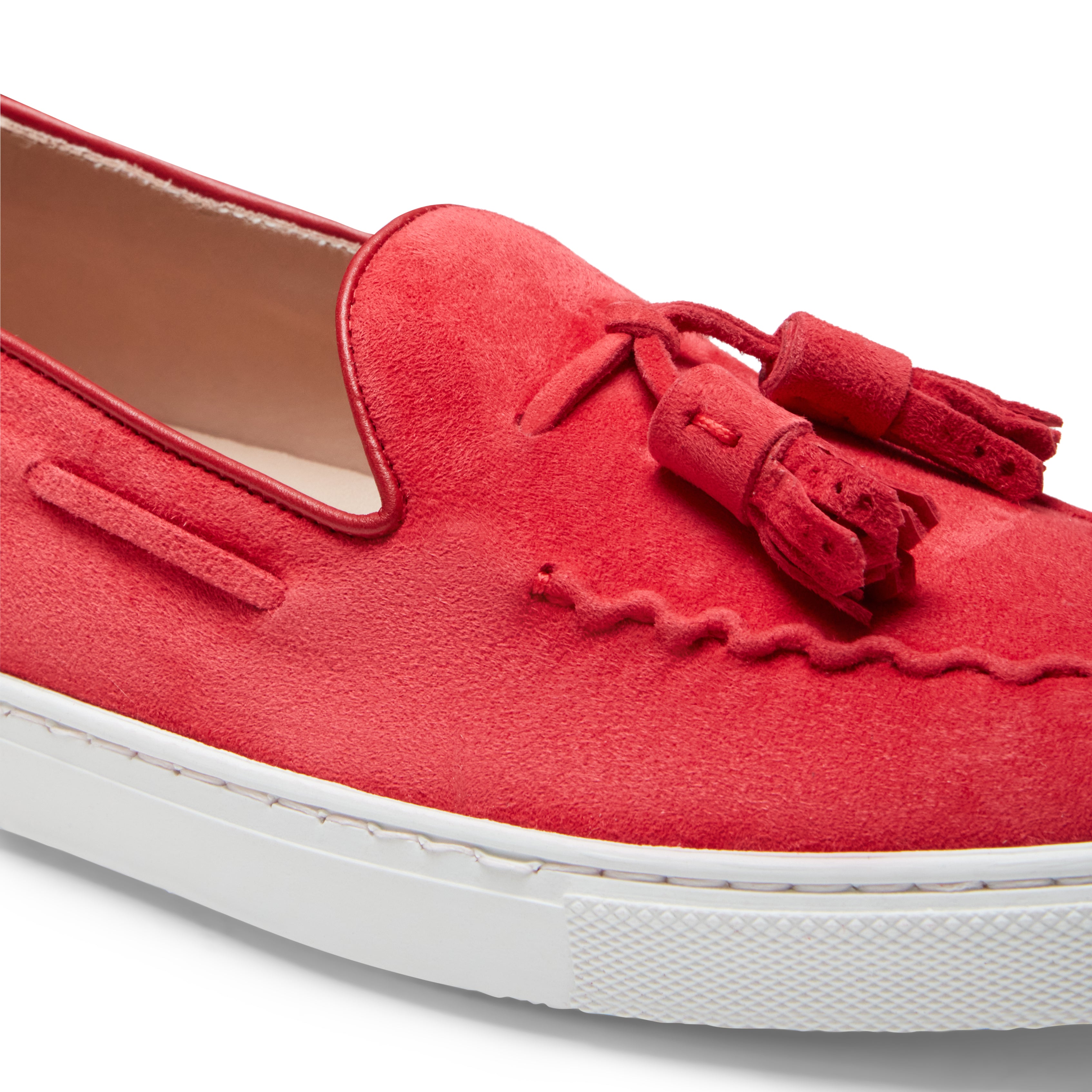 F.lli Rossetti Brera Sport 77078 mocassino donna rosso suede