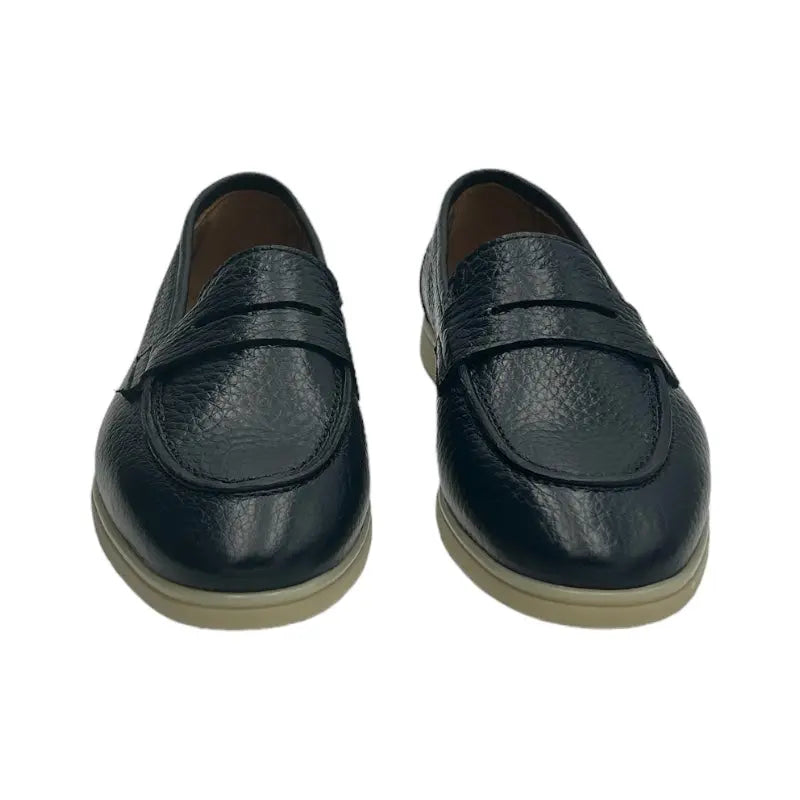 Sandro Barbera 181 Haruki mocassino donna blu pelle 39