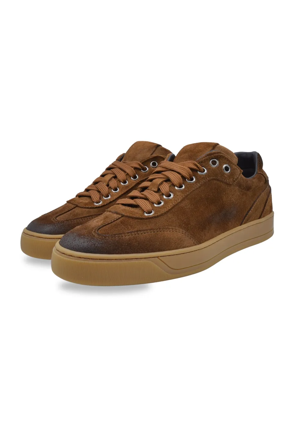 Sandro Barbera B68 Vibe Sneaker Pelle Tabacco