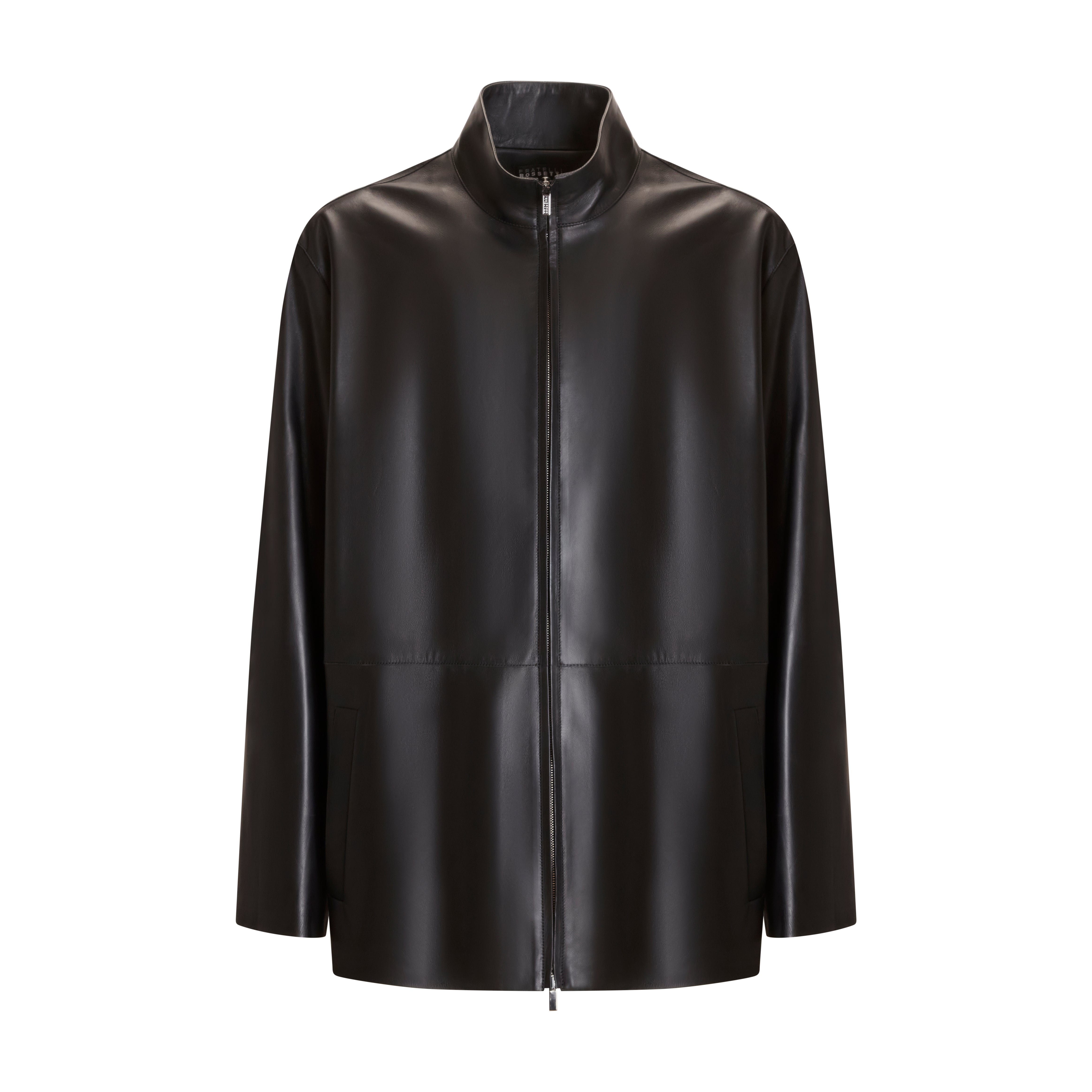 F.lli Rossetti 99797 Caban Pelle Uomo Nero Nappa