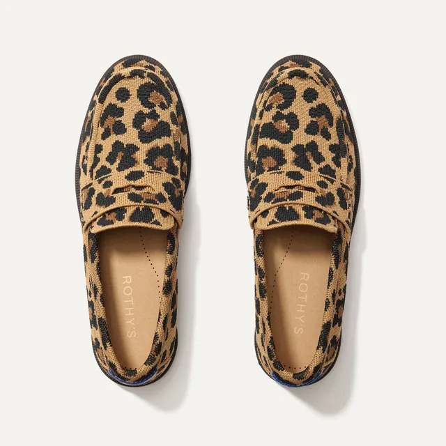 Rothy's The Penny Loafer mocassini Classic Cat maculati