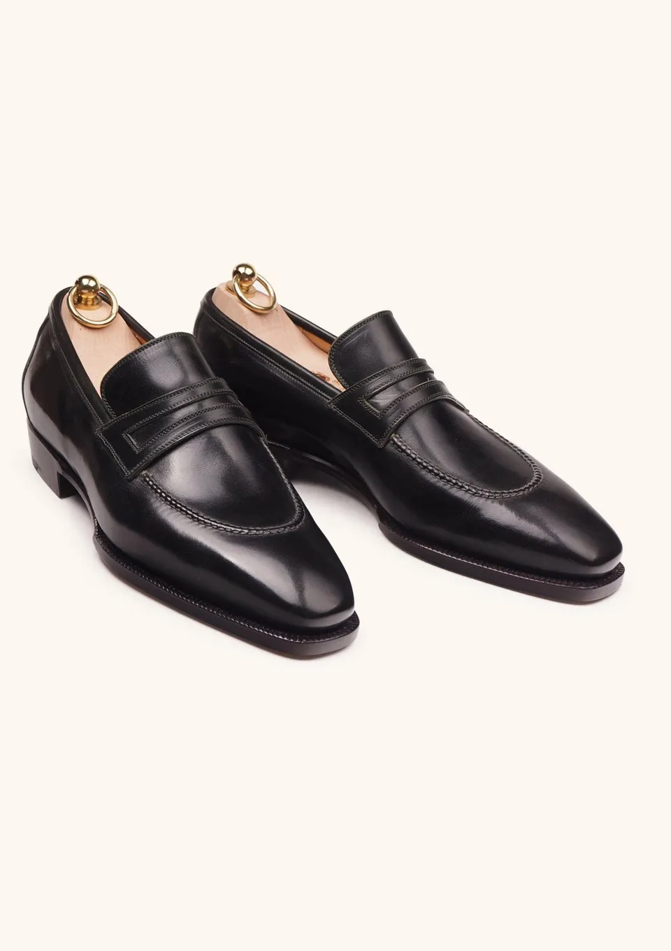 Stefano Bemer Loafers C1250 mocassini penny verde museum