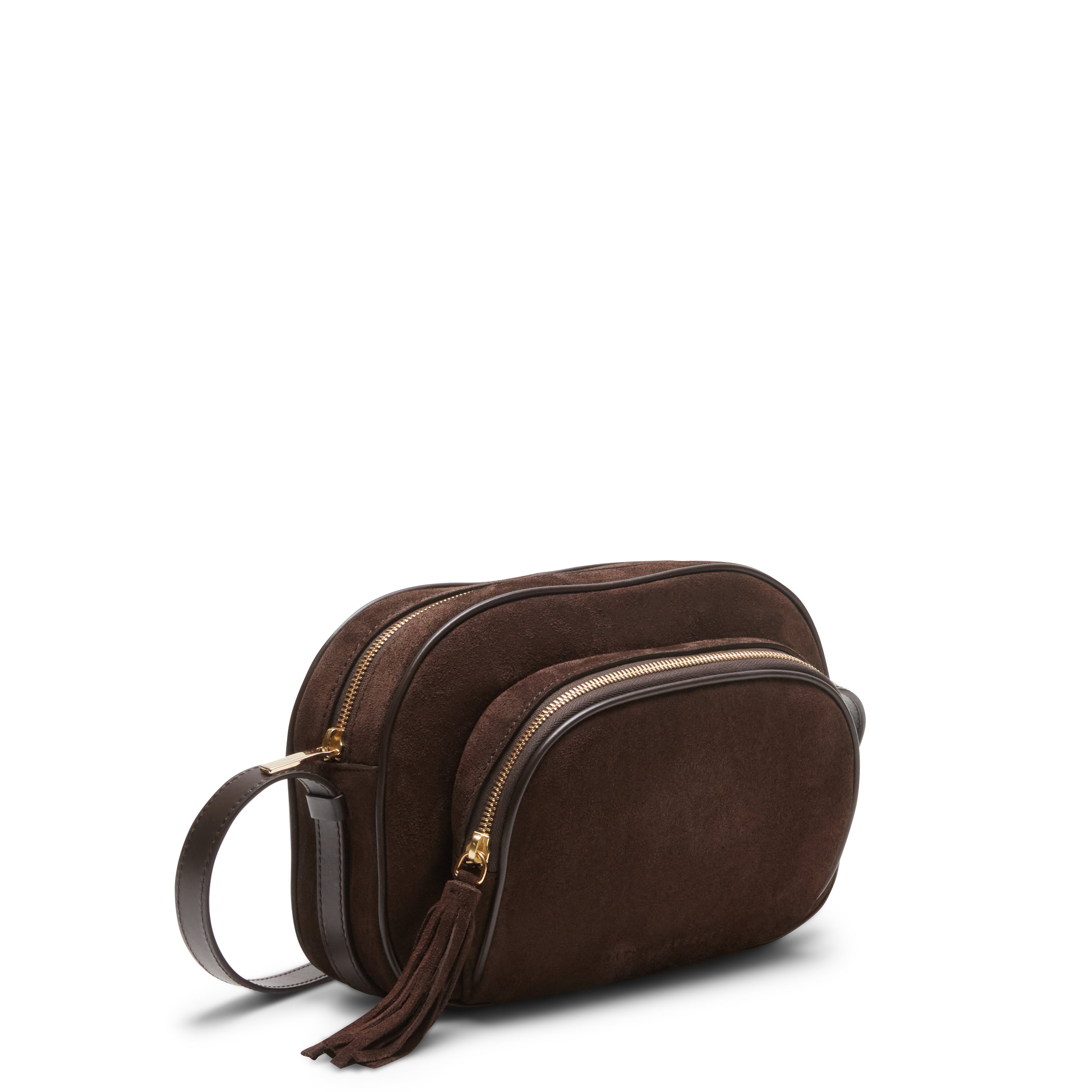 F.lli Rossetti Brera 84849 Borsa Tracolla Cacao Suede