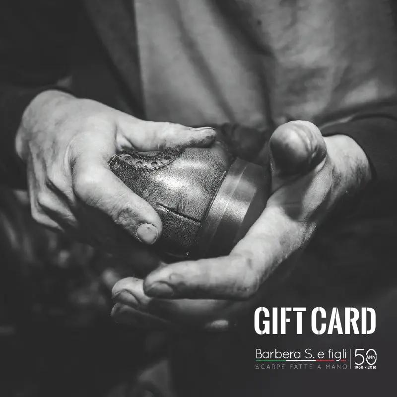 Sandro Barbera Gift Card carta regalo 25 euro Italia