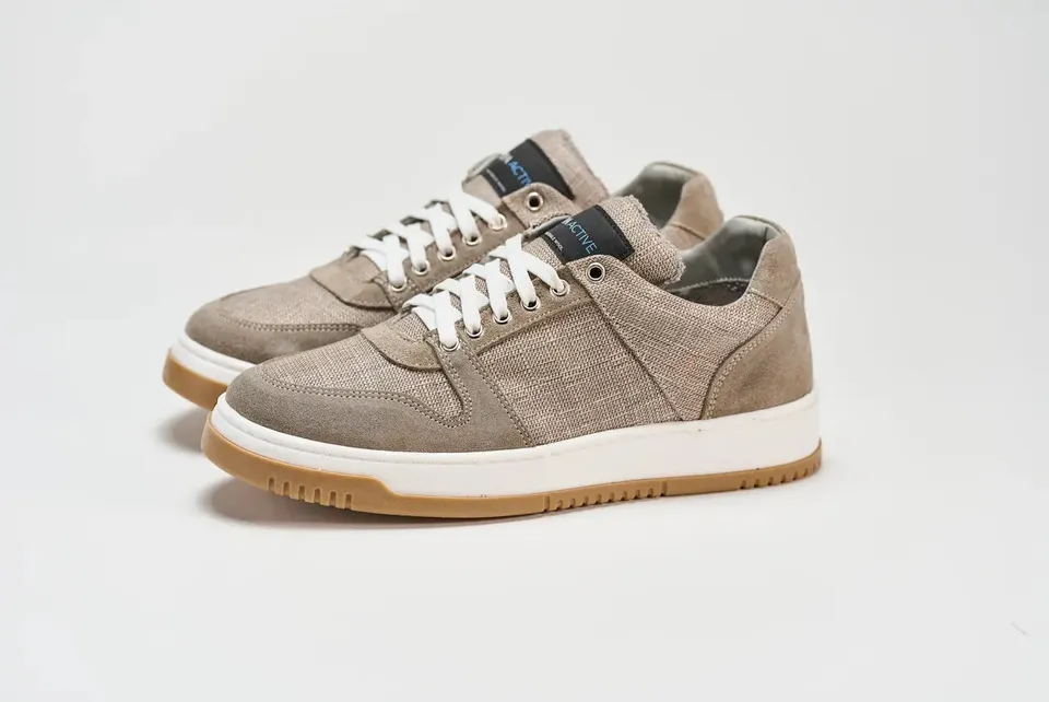 Sandro Barbera Wooly Hoody Sable sneakers lana merino