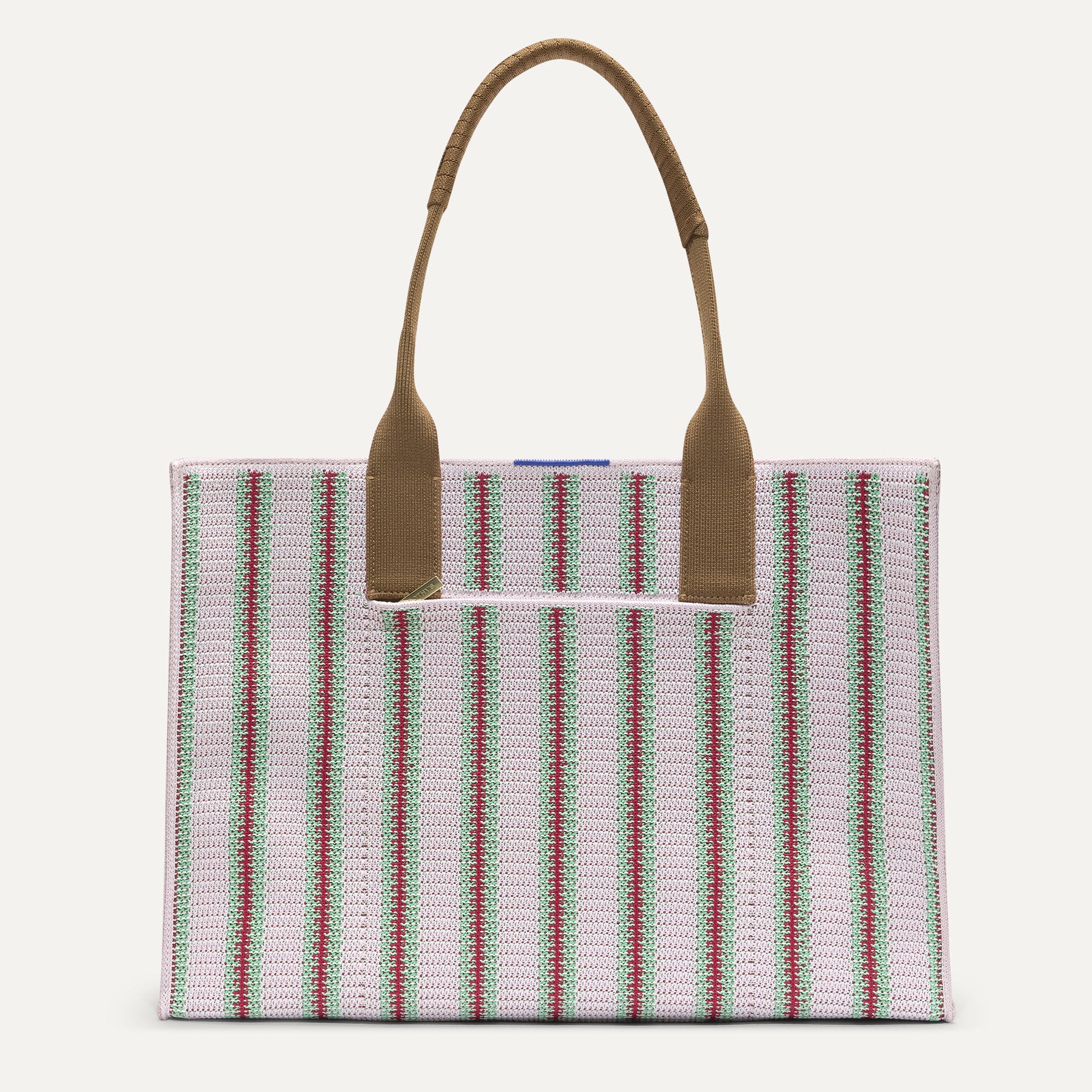 Rothy's Classic Tote tote bag Watermelon Market Stripe rosa
