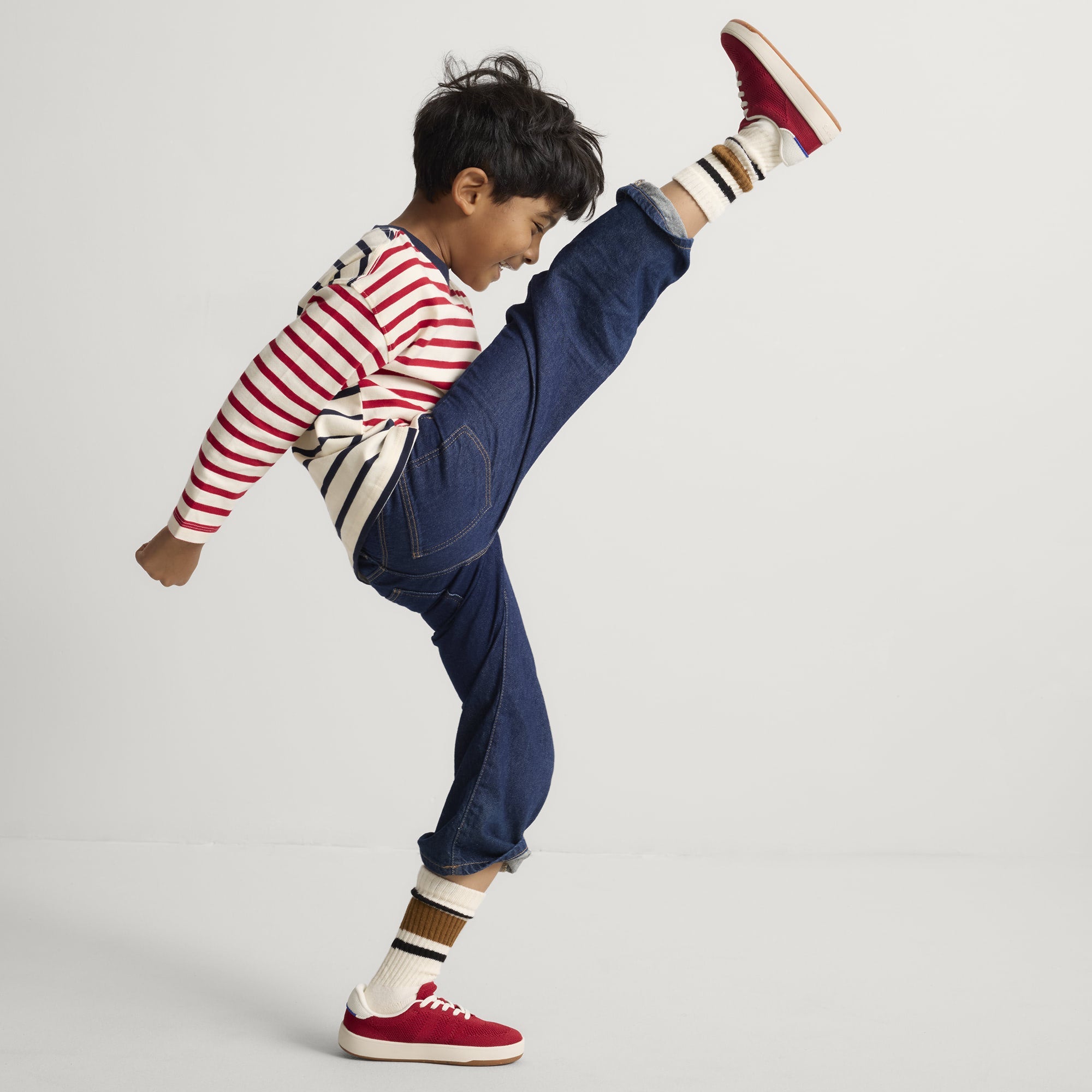 Rothy's Kids Stretch Sneaker scarpe Firecracker rosso