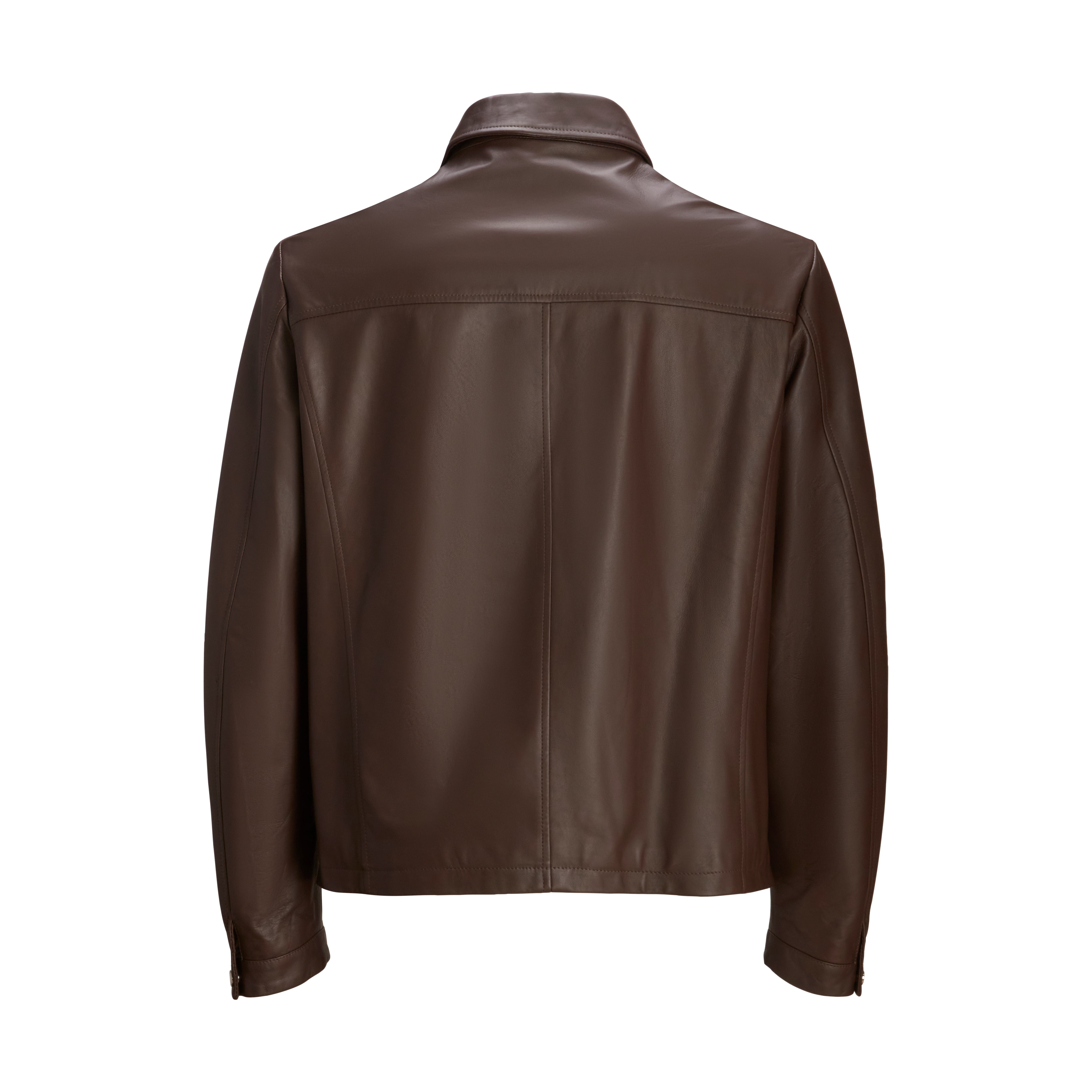 F.lli Rossetti 99791 giubbino uomo marrone nappa