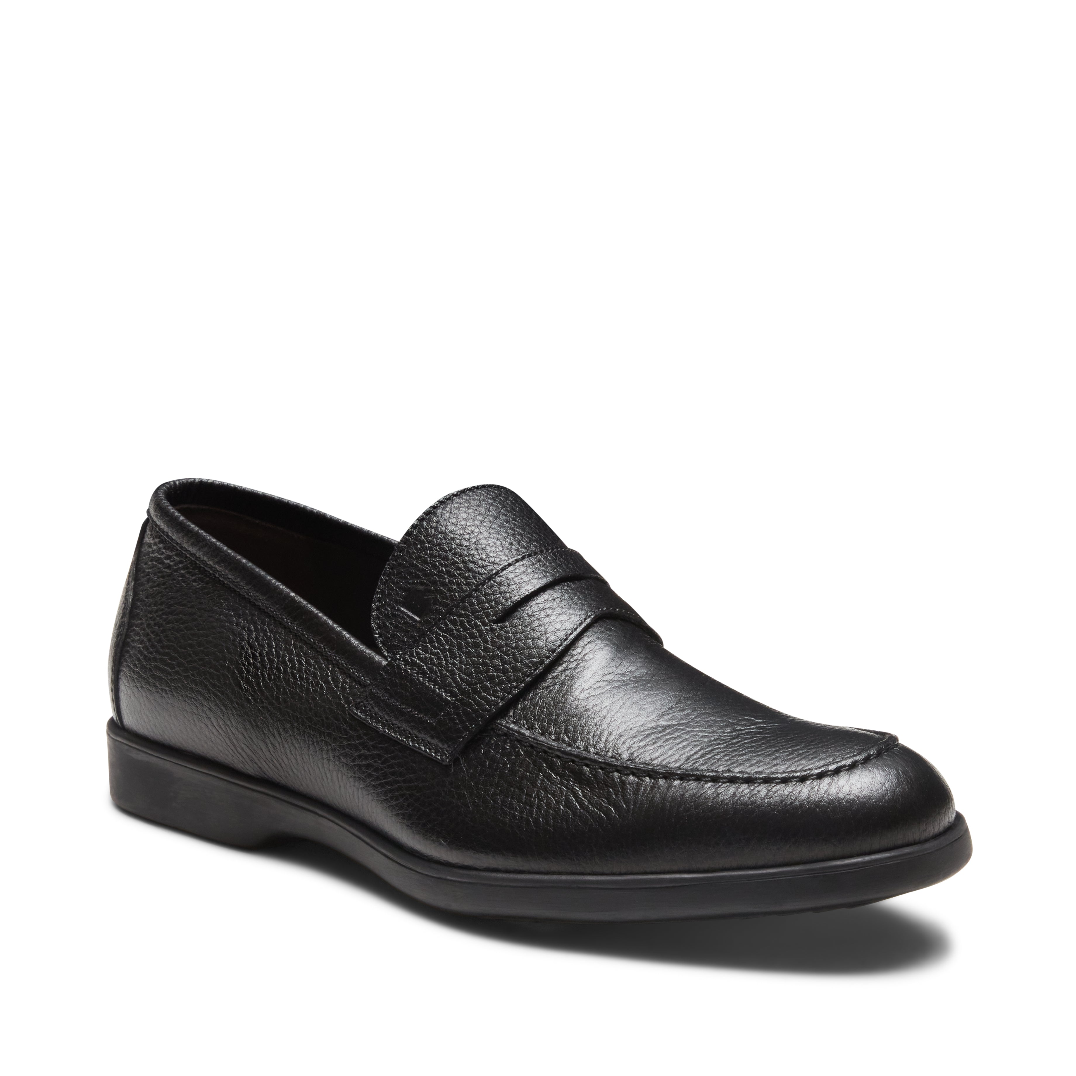 F.lli Rossetti 44612 Mocassino Uomo Nero Pelle Cervo