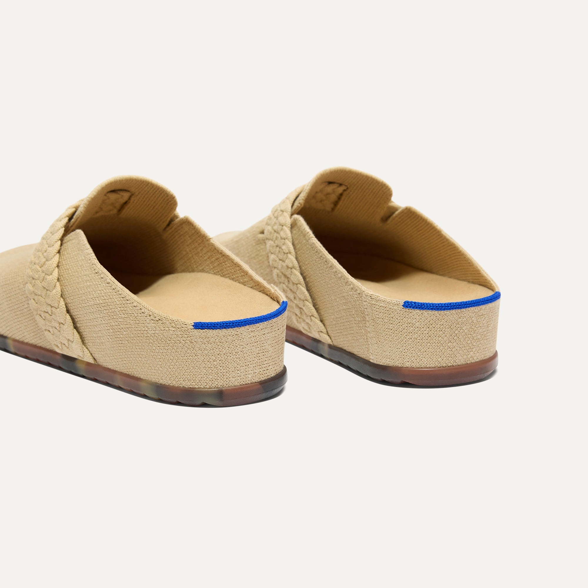 Rothy's The Braid Clog zoccoli donna Wheat beige