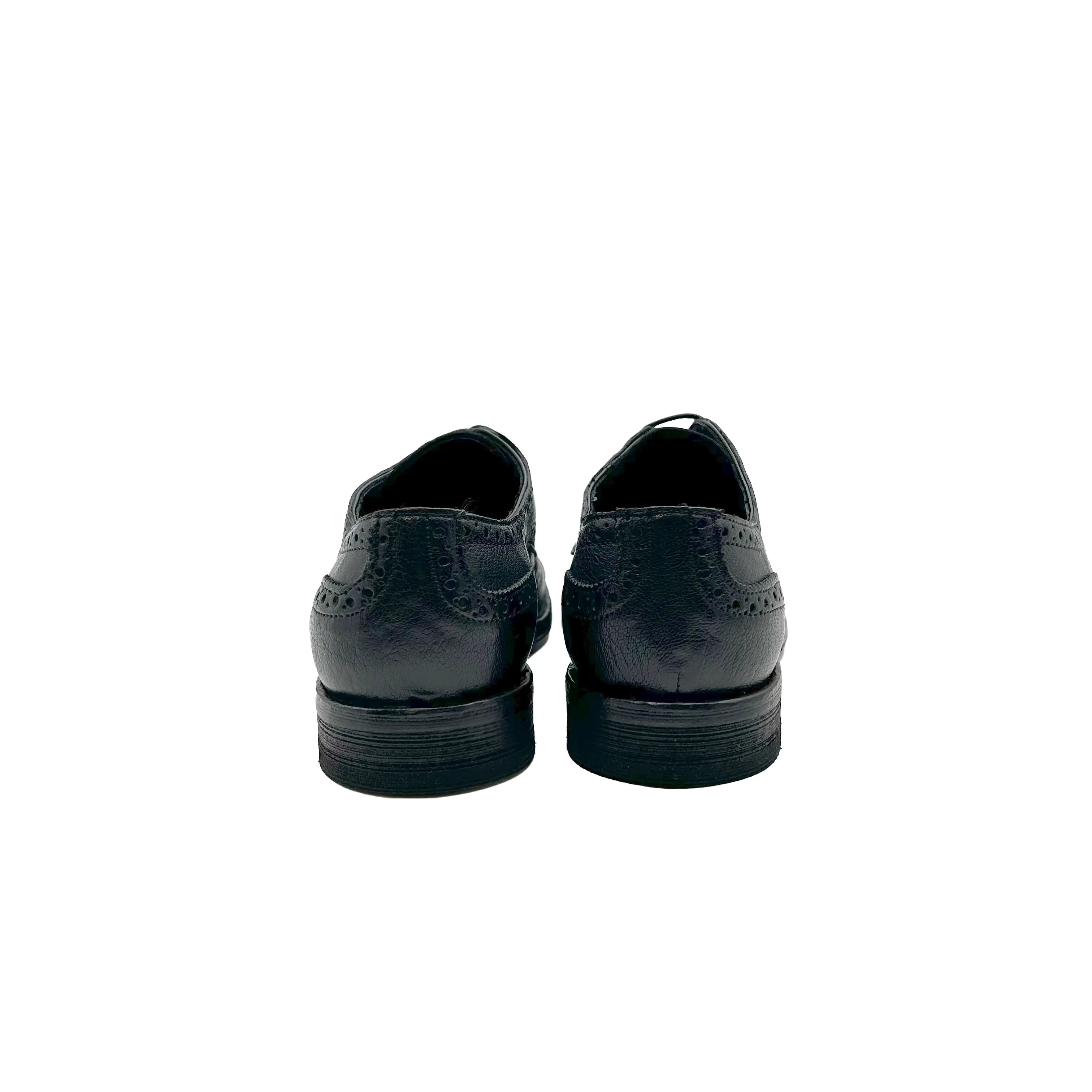 Sandro Barbera Stone Wax 18225 derby donna nero