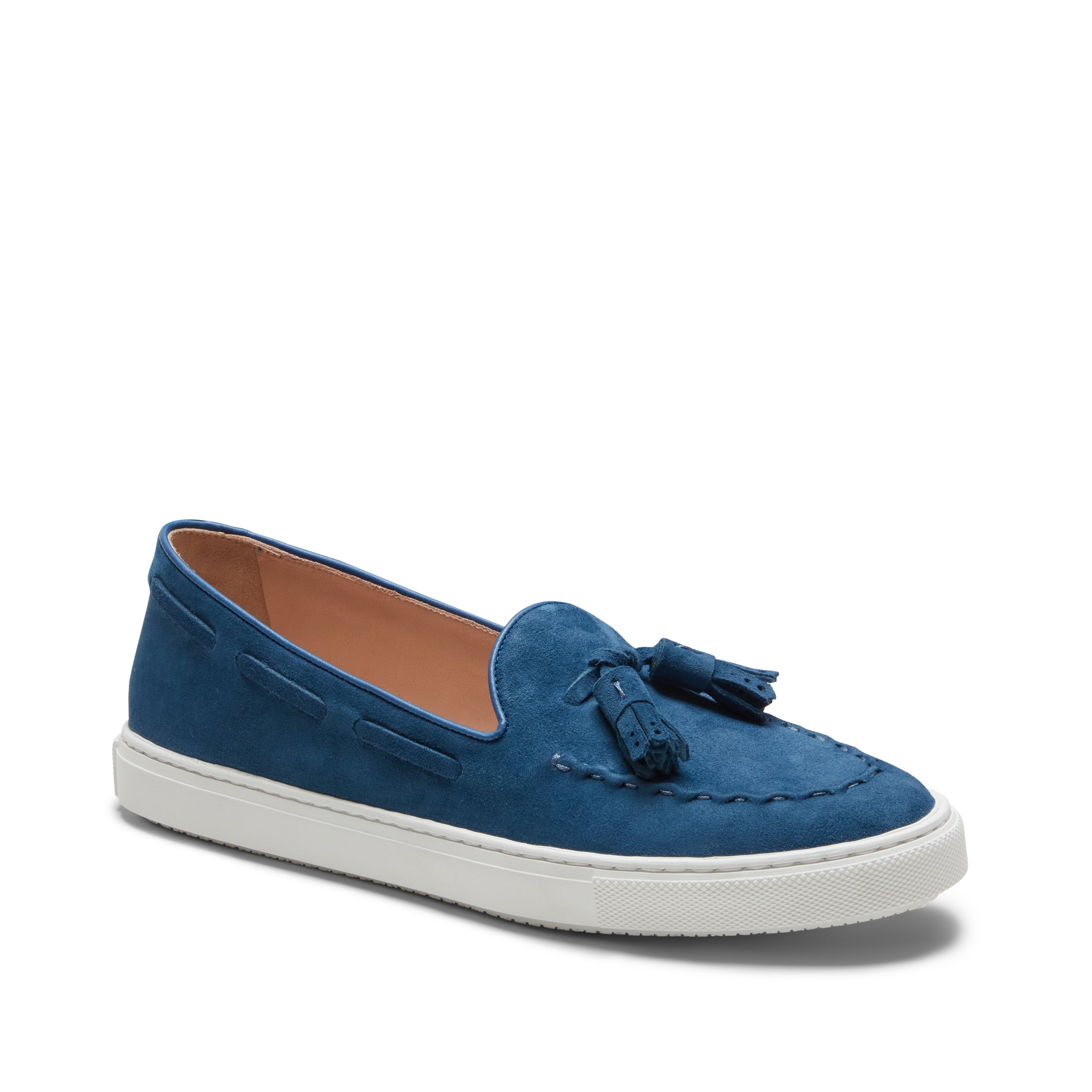 F.lli Rossetti Brera 77078 mocassino uomo indaco camoscio