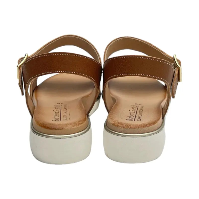 Sandro Barbera 1058 sandalo donna cuoio pelle