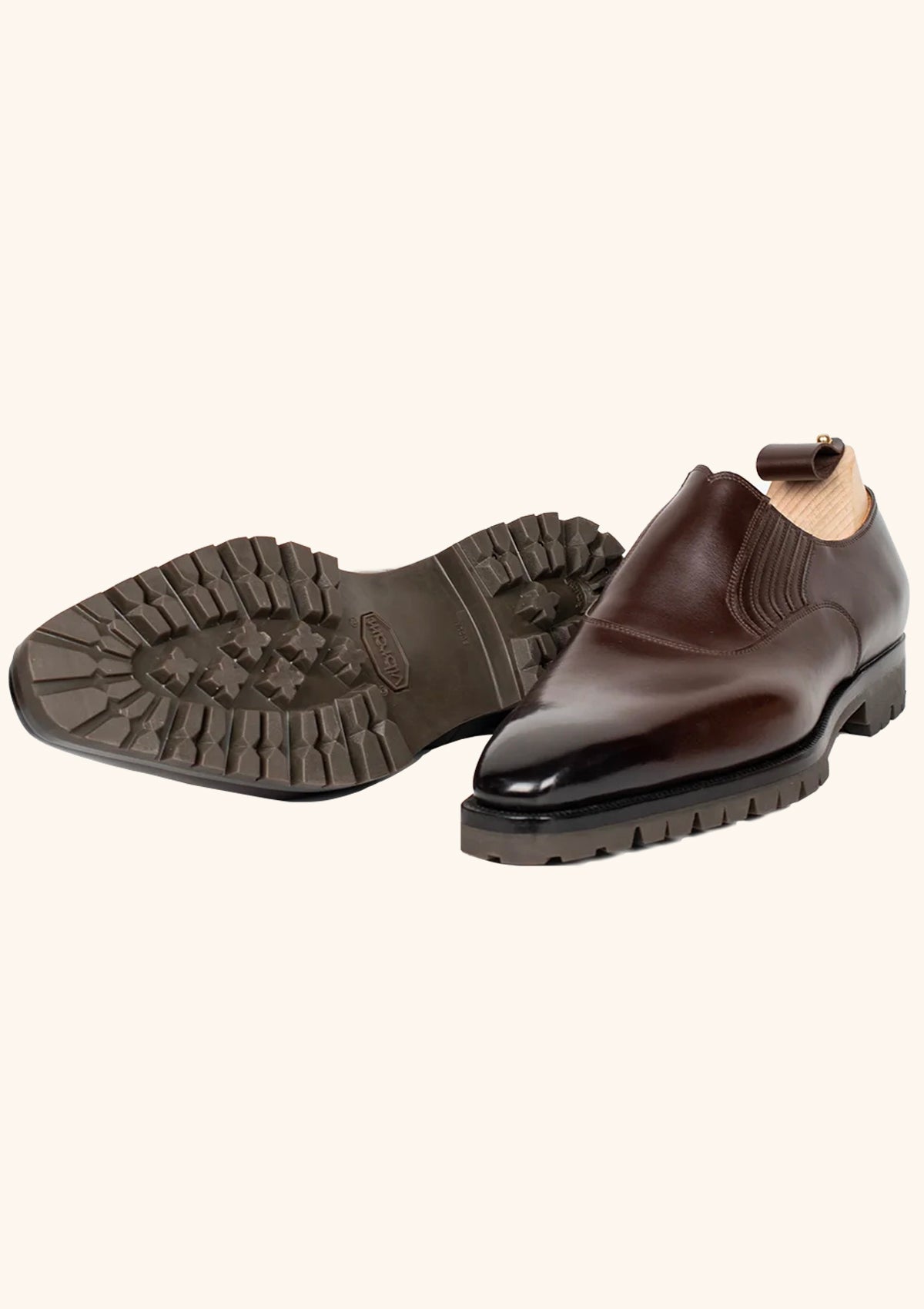 Stefano Bemer Oxfords Lazy Man C4900V2 marrone scuro