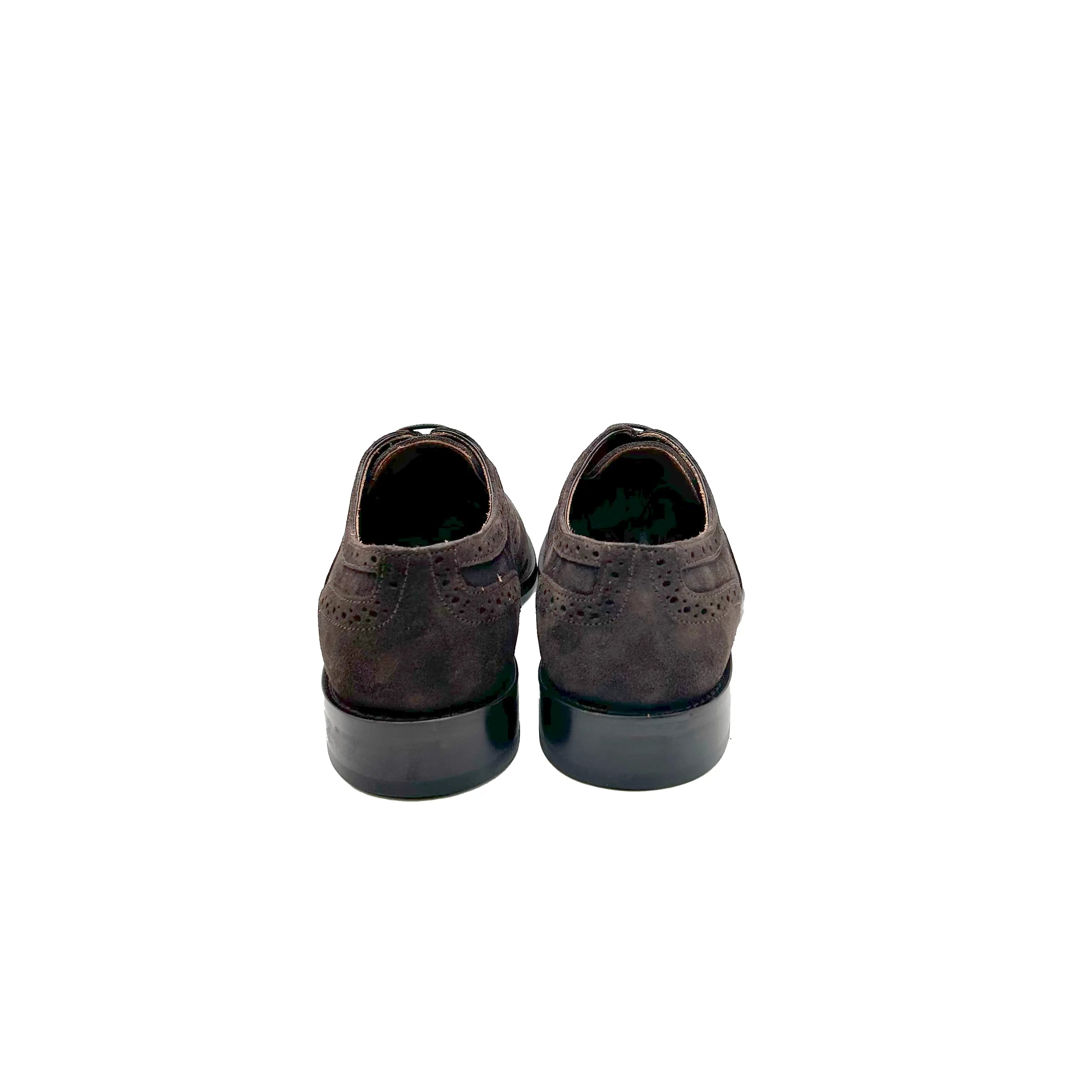 Sandro Barbera 44205 Oxford Full Brogue stringate uomo moka Gorain