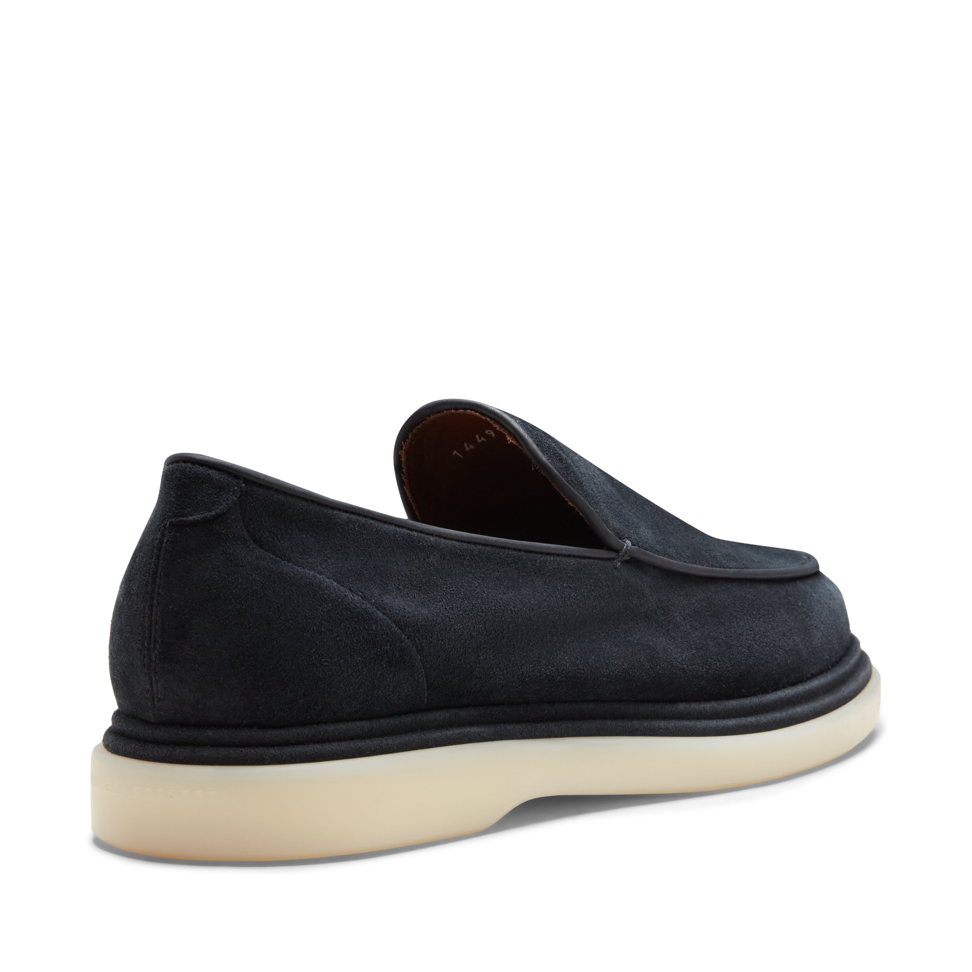 F.lli Rossetti Mocassino Uomo Suede Blu Marine 14499
