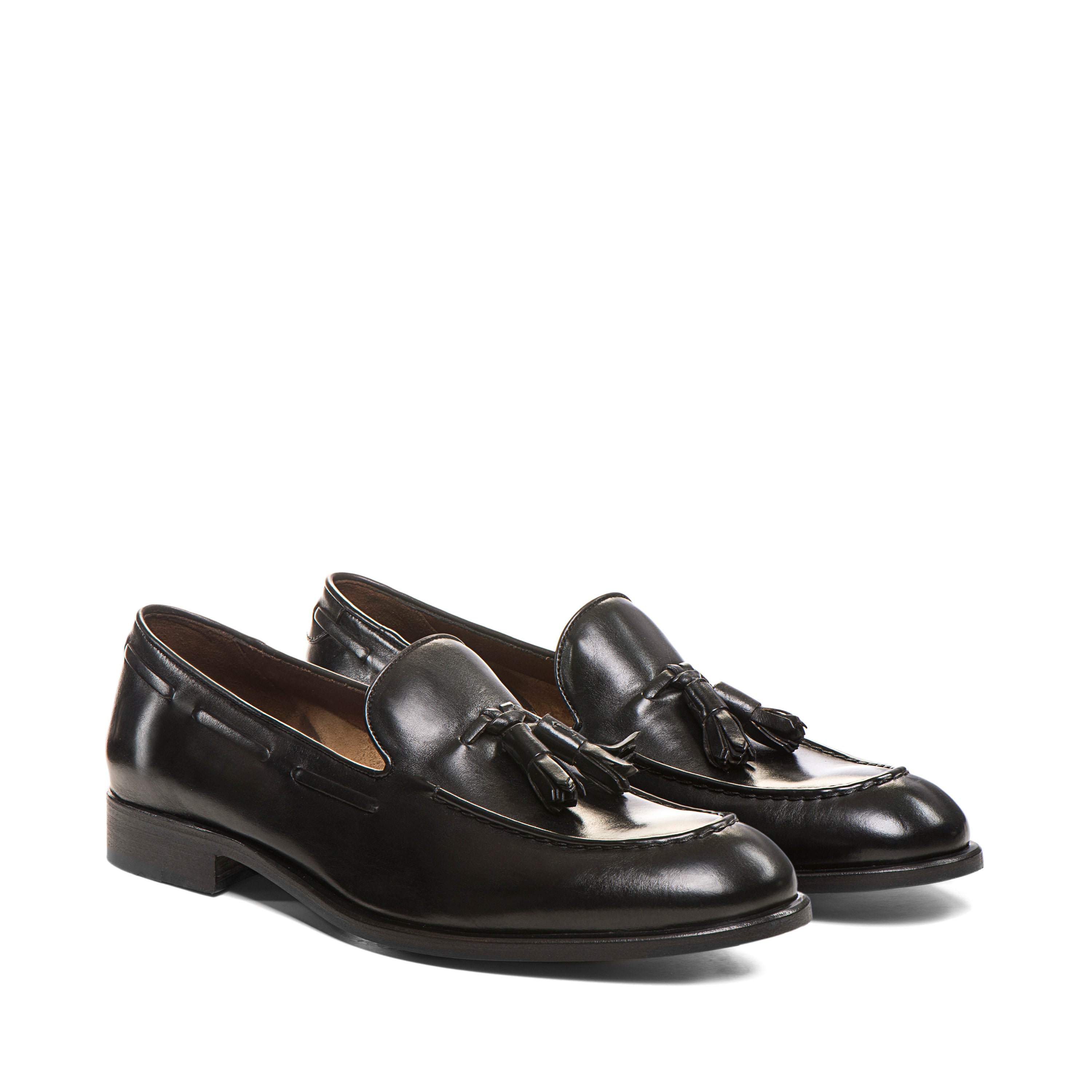 F.lli Rossetti Brera 12745 mocassino uomo nero pelle
