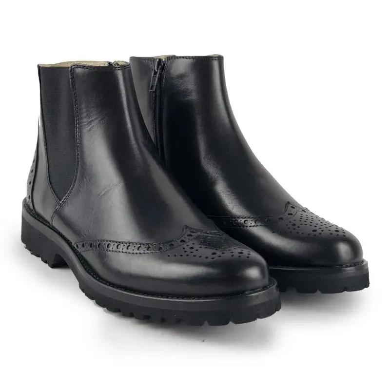 Sandro Barbera 749 stivaletto donna nero EU 35 vitello Vibram