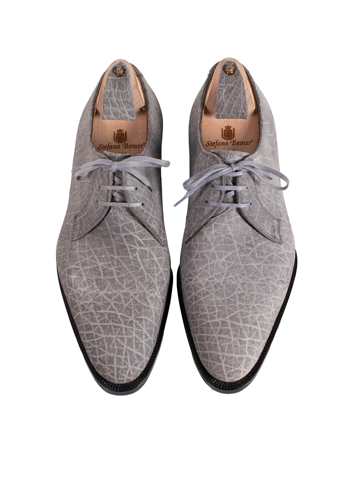 Stefano Bemer Derbies T5240 scarpe derby ippopotamo 3 occhielli