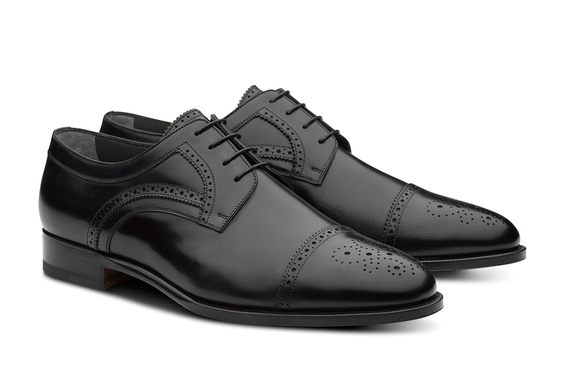 Nipmar Derby E21/1003 scarpe derby uomo nero brogue