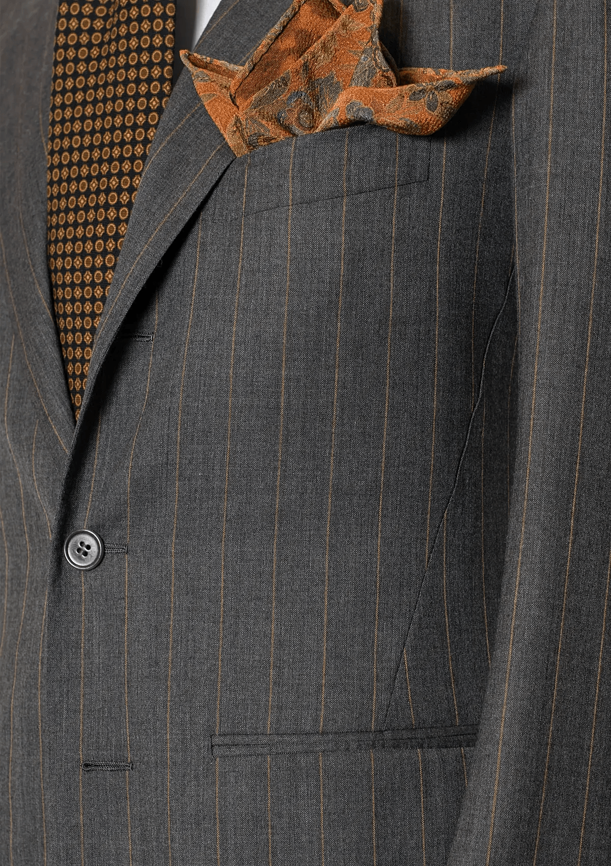 Stefano Bemer Suits SV1011 completo grigio gessato 46 lana
