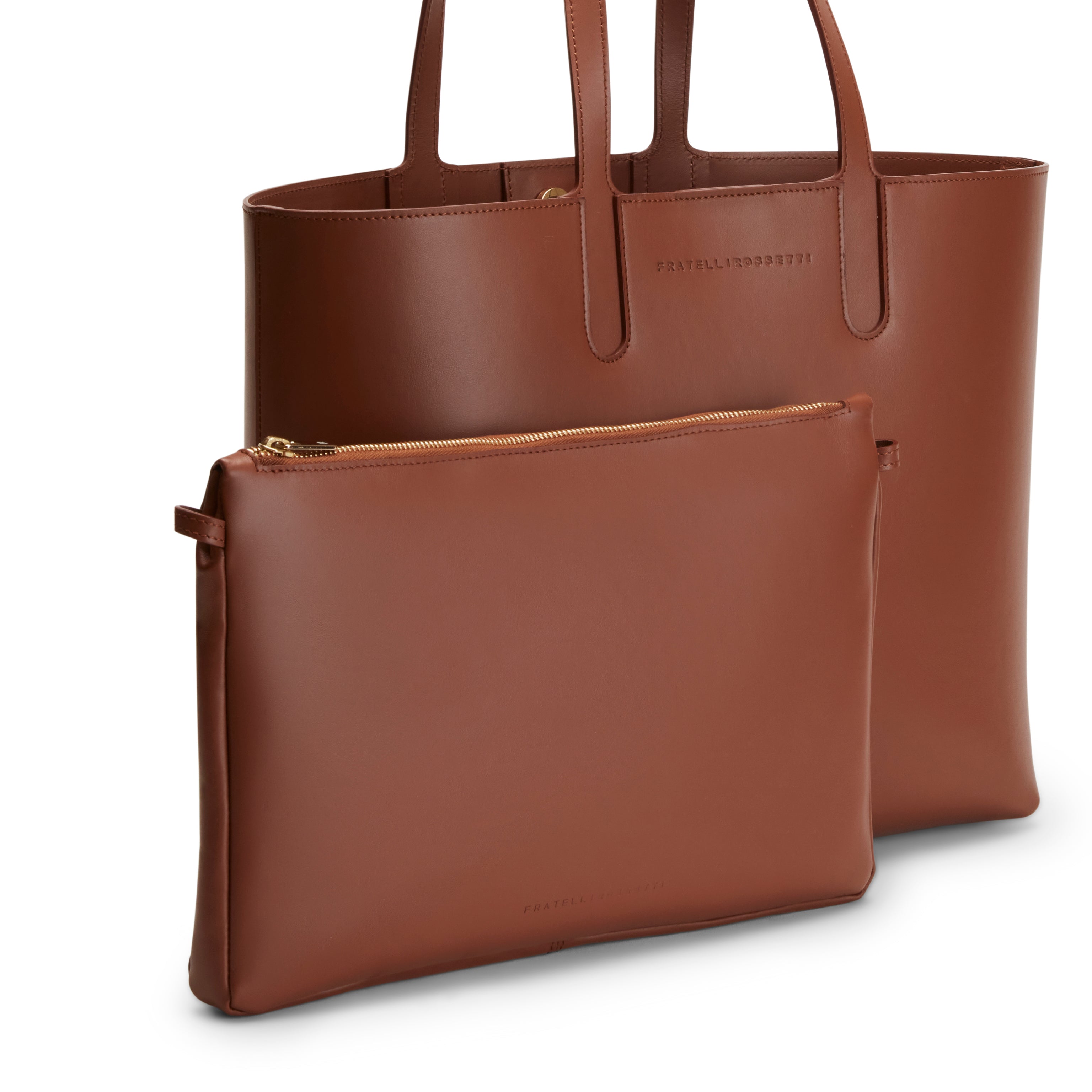 F.lli Rossetti Nelly 84876 shopping bag donna cognac pelle