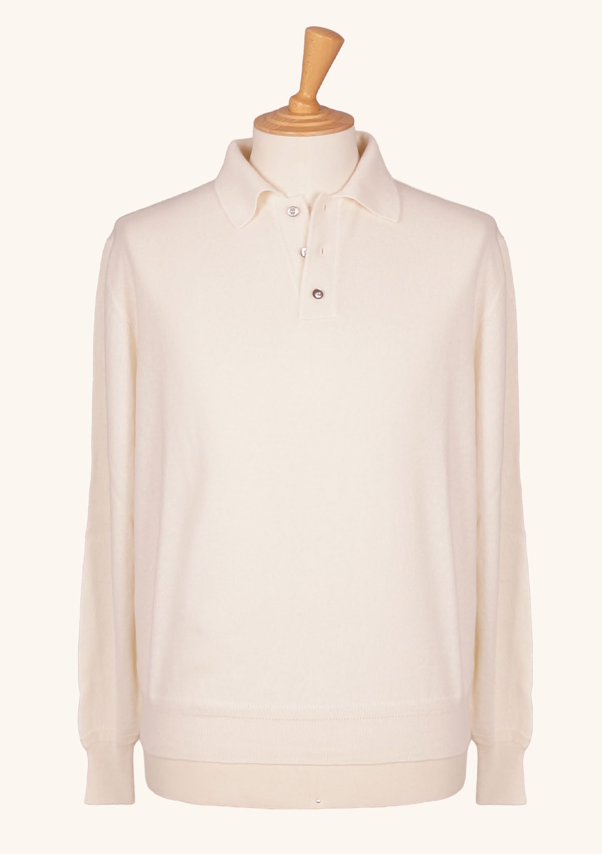 Stefano Bemer Polos W26SB201 polo cashmere crema