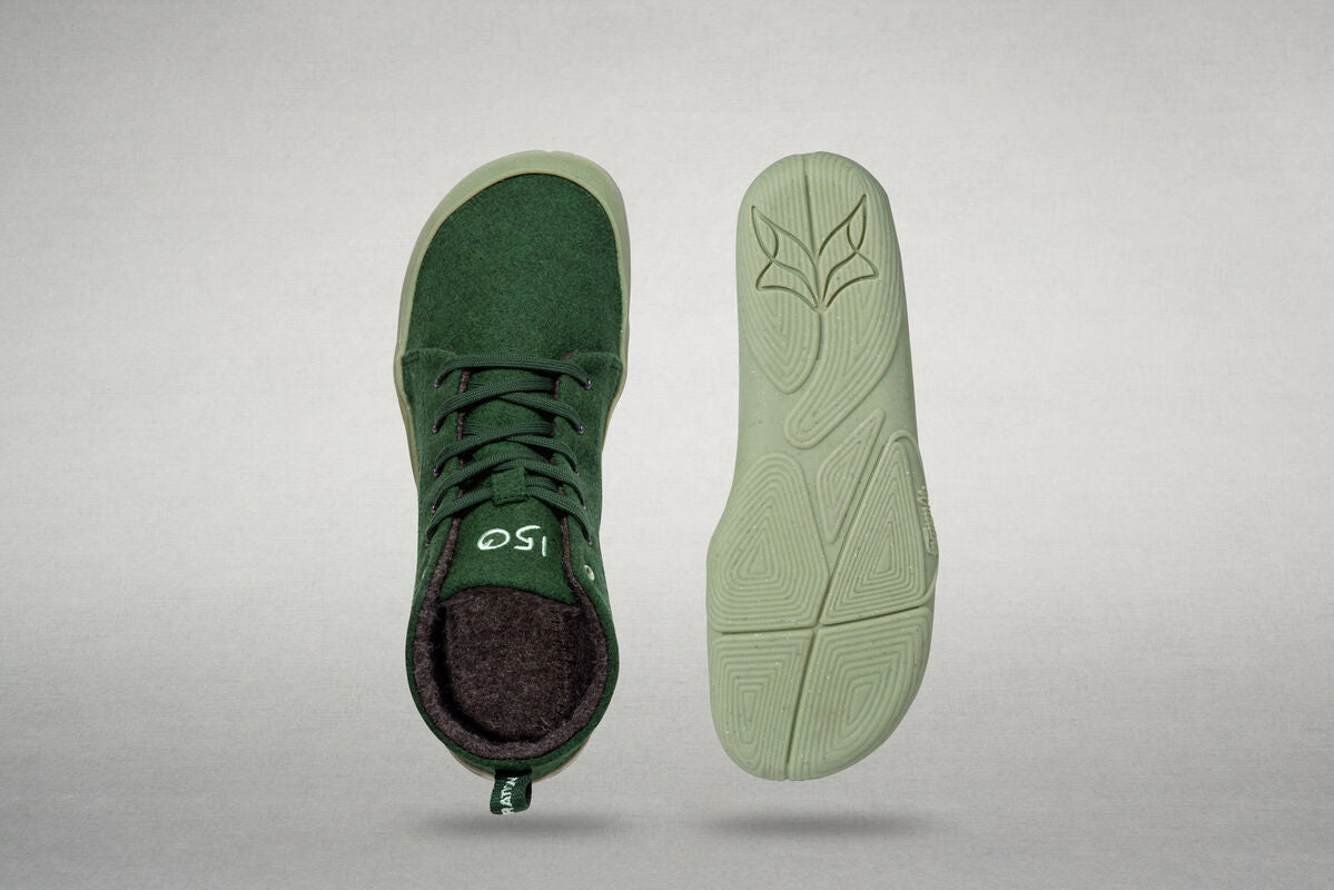 Wildling Shoes Atento scarpe EU 42 lana verde calda