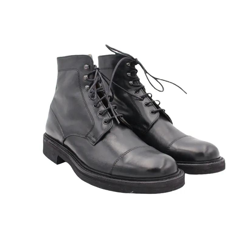 Sandro Barbera 629 Chelsea Boots Uomo Nero Pelle