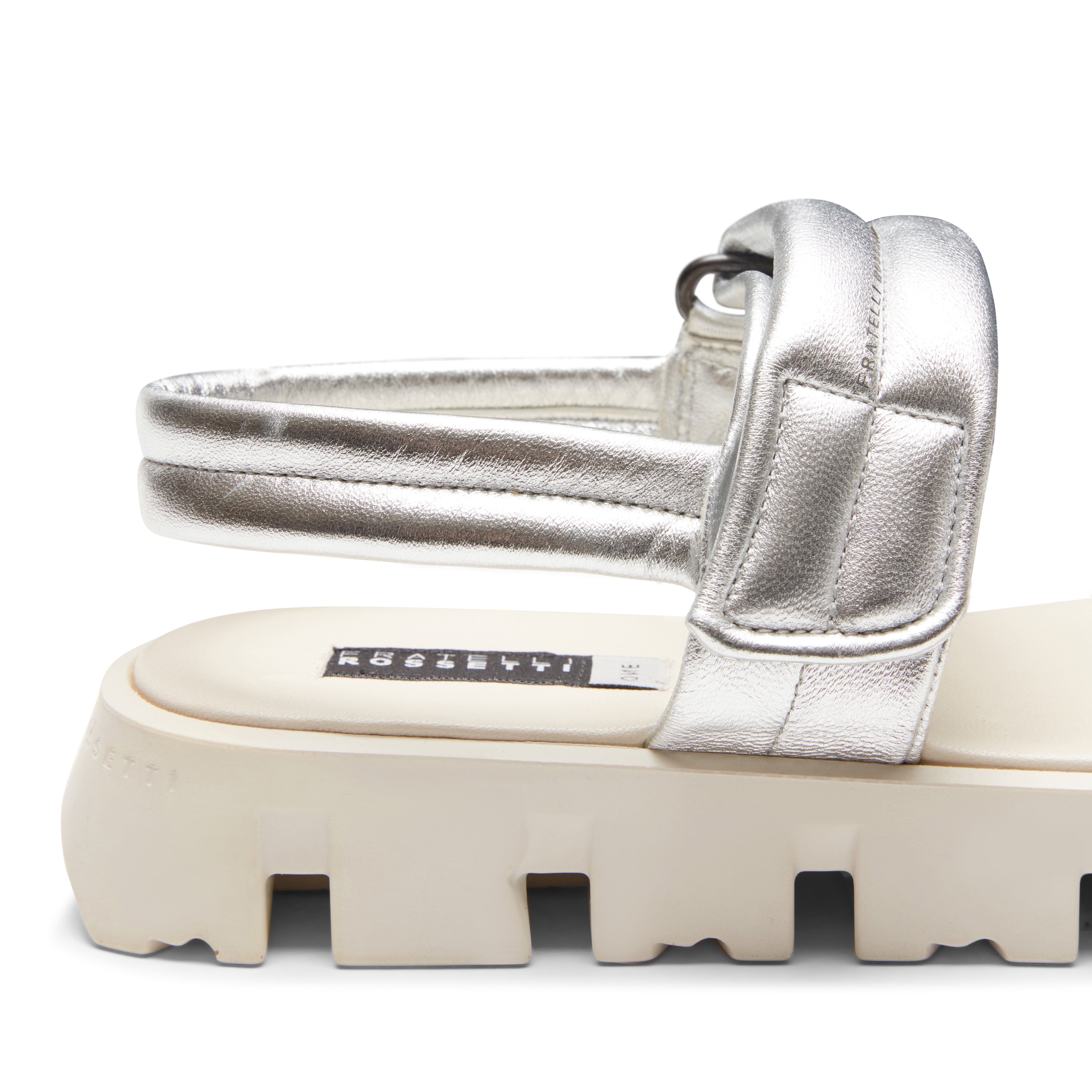 F.lli Rossetti One 77060 sandalo donna pelle argento