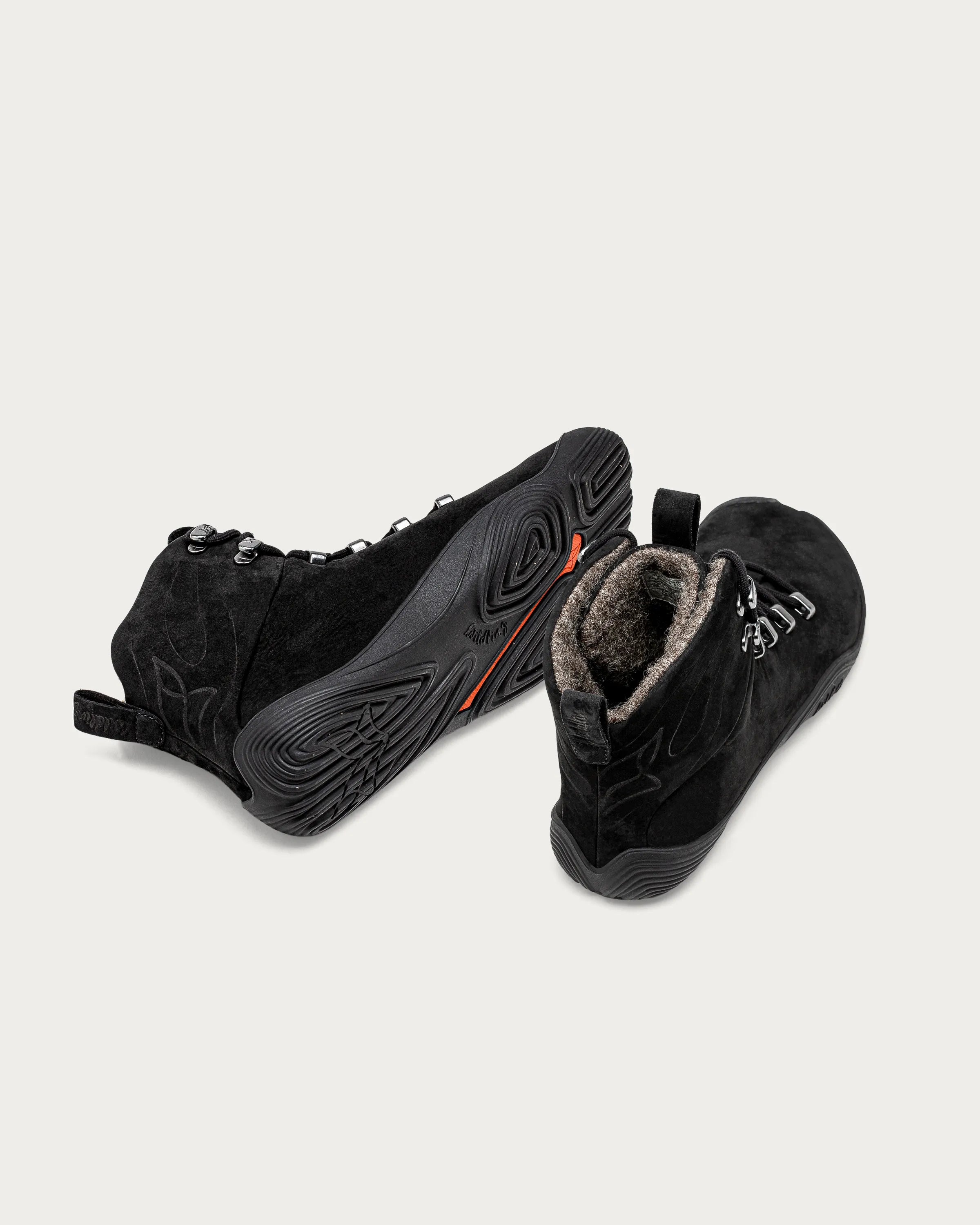 Wildling Mid Cut Feral black scarpe pelle inverno