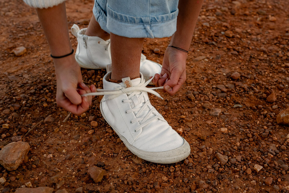 Wildling Curijo sneaker bianca cotone bio vegan