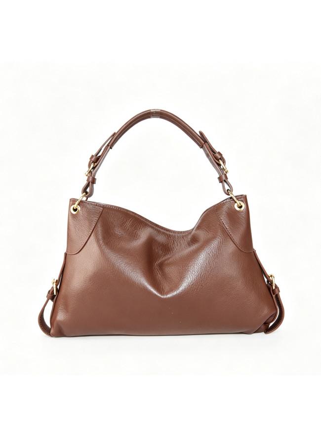 Sandro Barbera BAAS34837 borsa a spalla pelle marrone tracolla