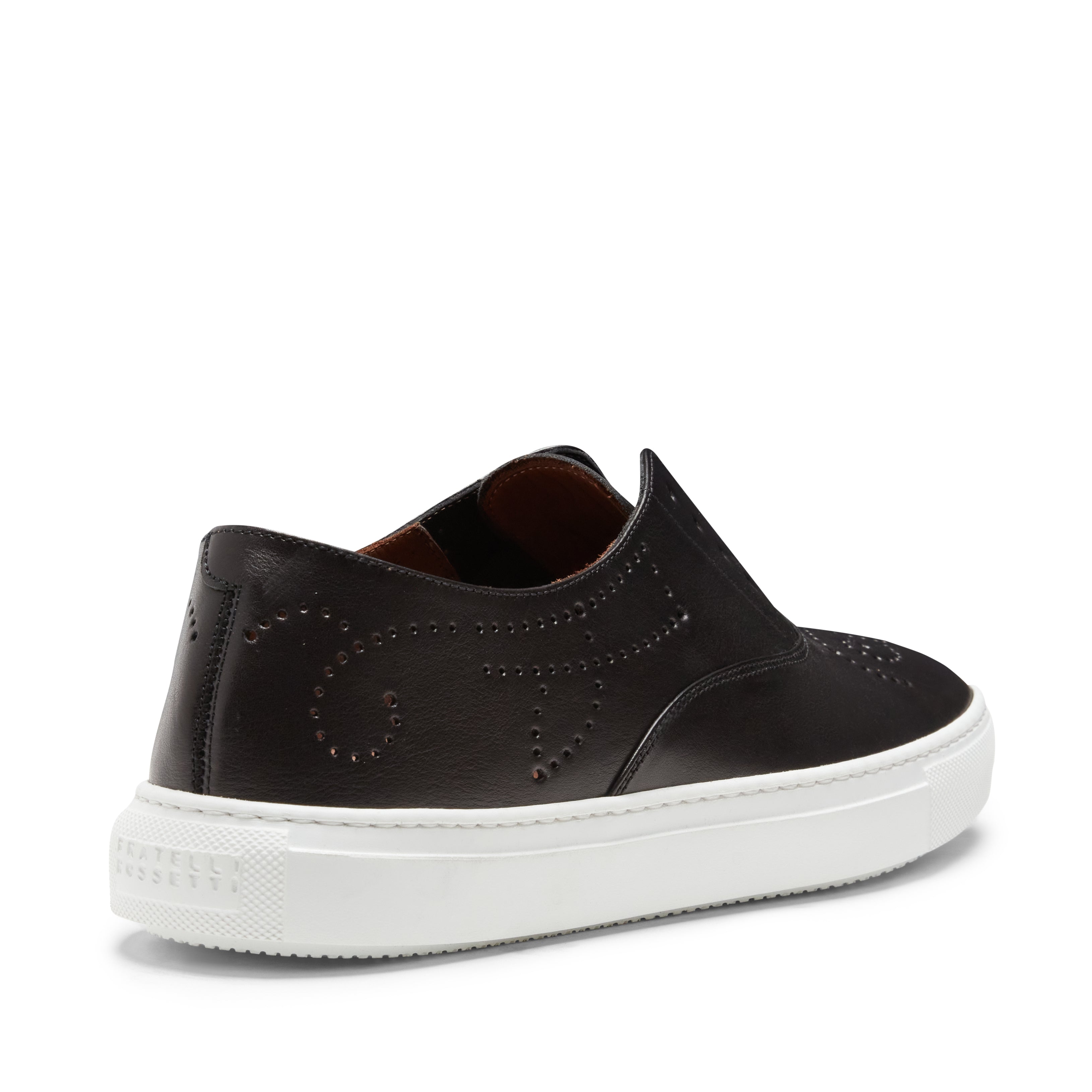 F.lli Rossetti Hobo 45813 Sneakers Pelle Nero Senza Lacci