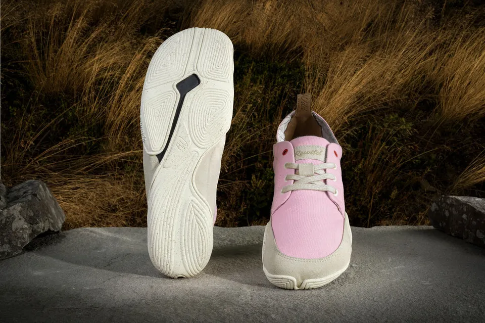 Wildling Shoes Hanami scarpe scalze rosa lino