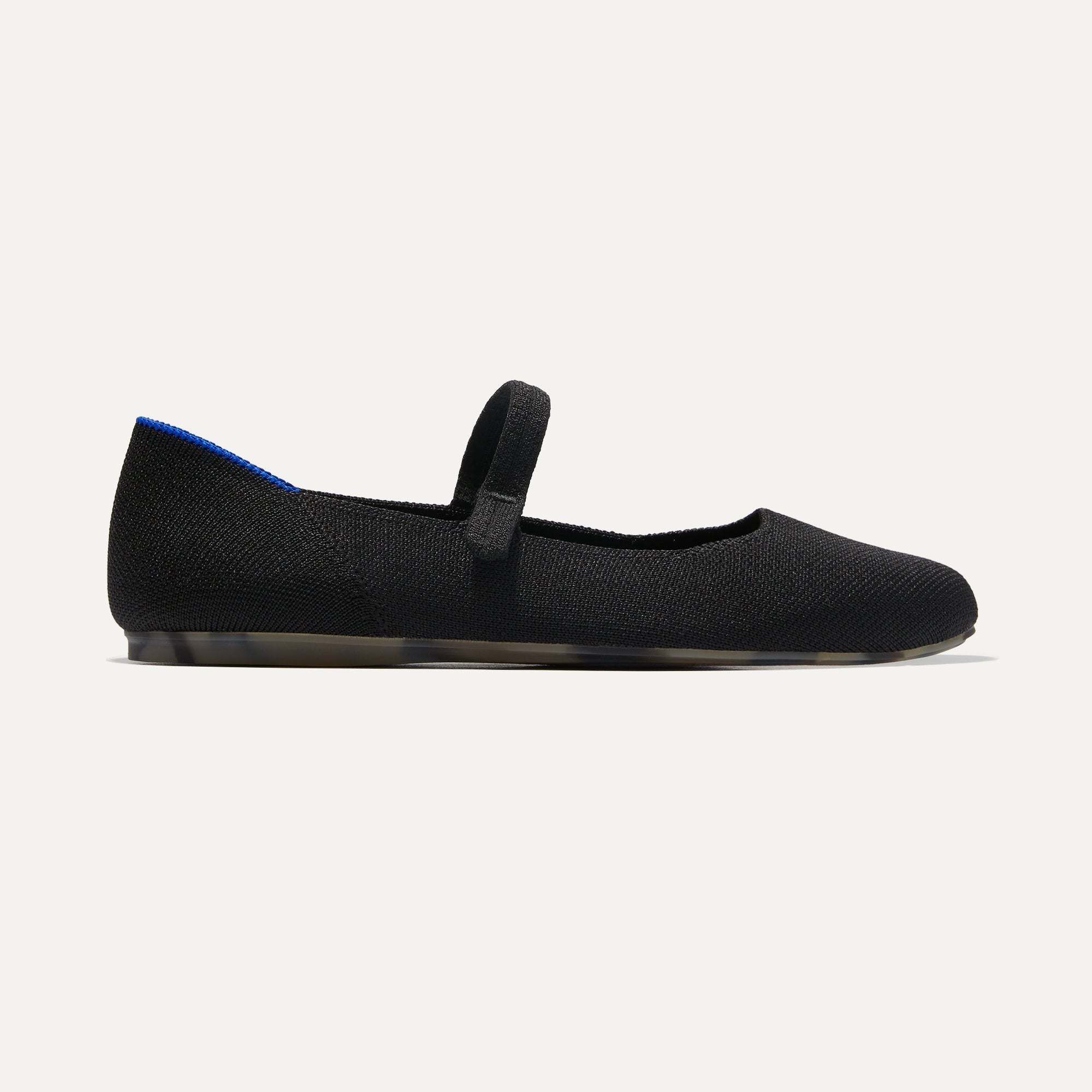 Rothy's The Square Mary Jane ballerine donna Nero cinturino