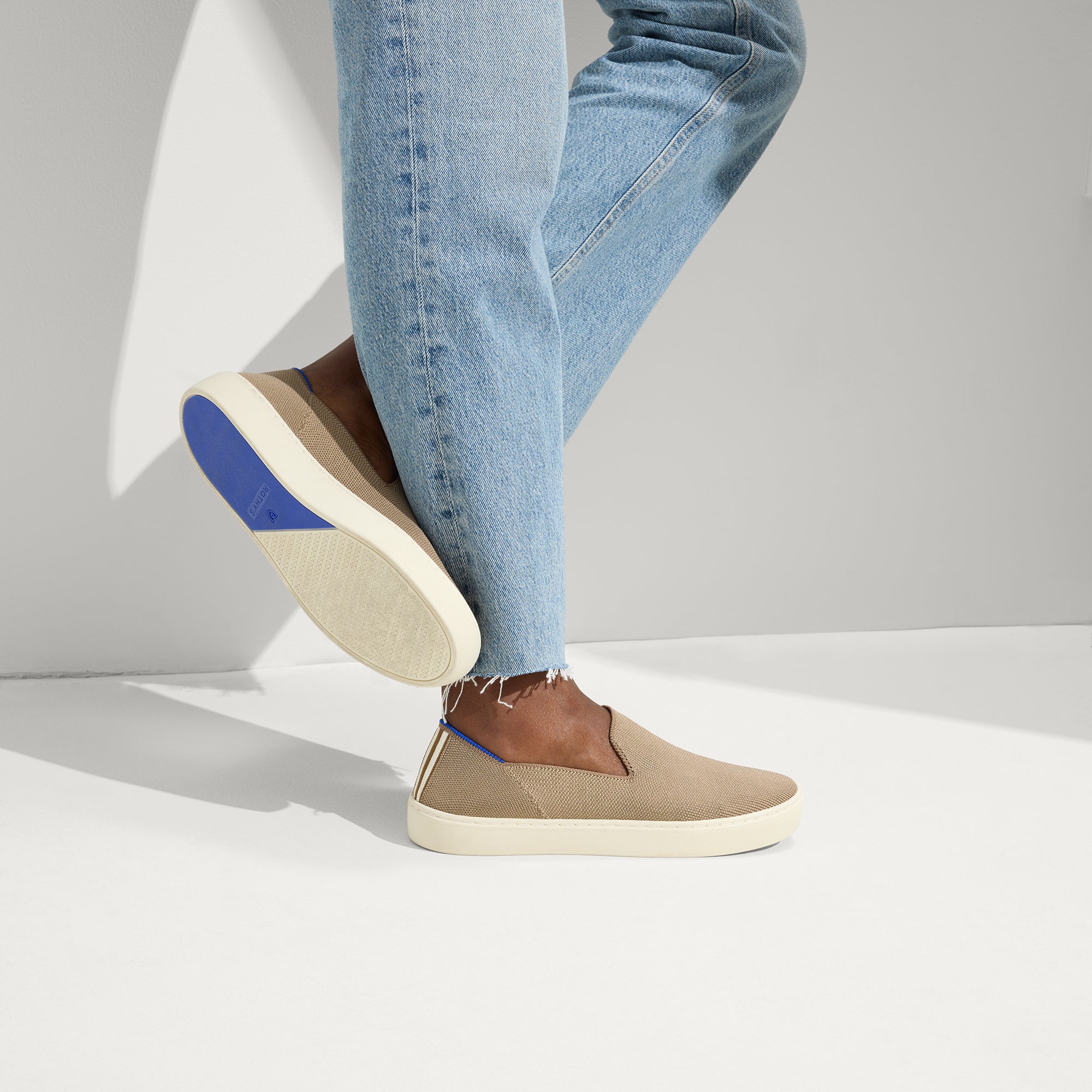Rothy's The Original Slip On Sneaker sneakers latte tomaia morbida