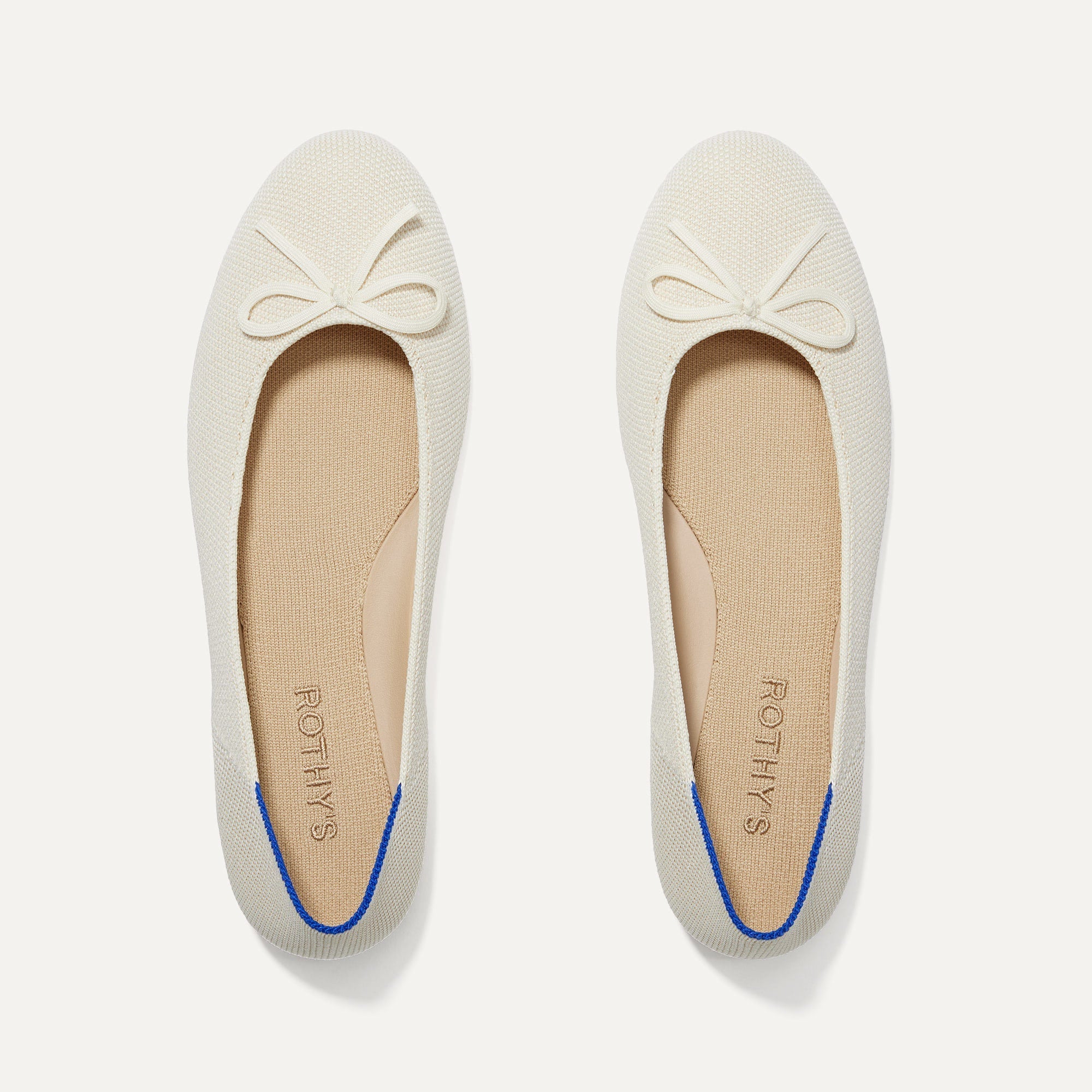 Rothy's The Ballet Flat ballerine Glamour Red punta tonda