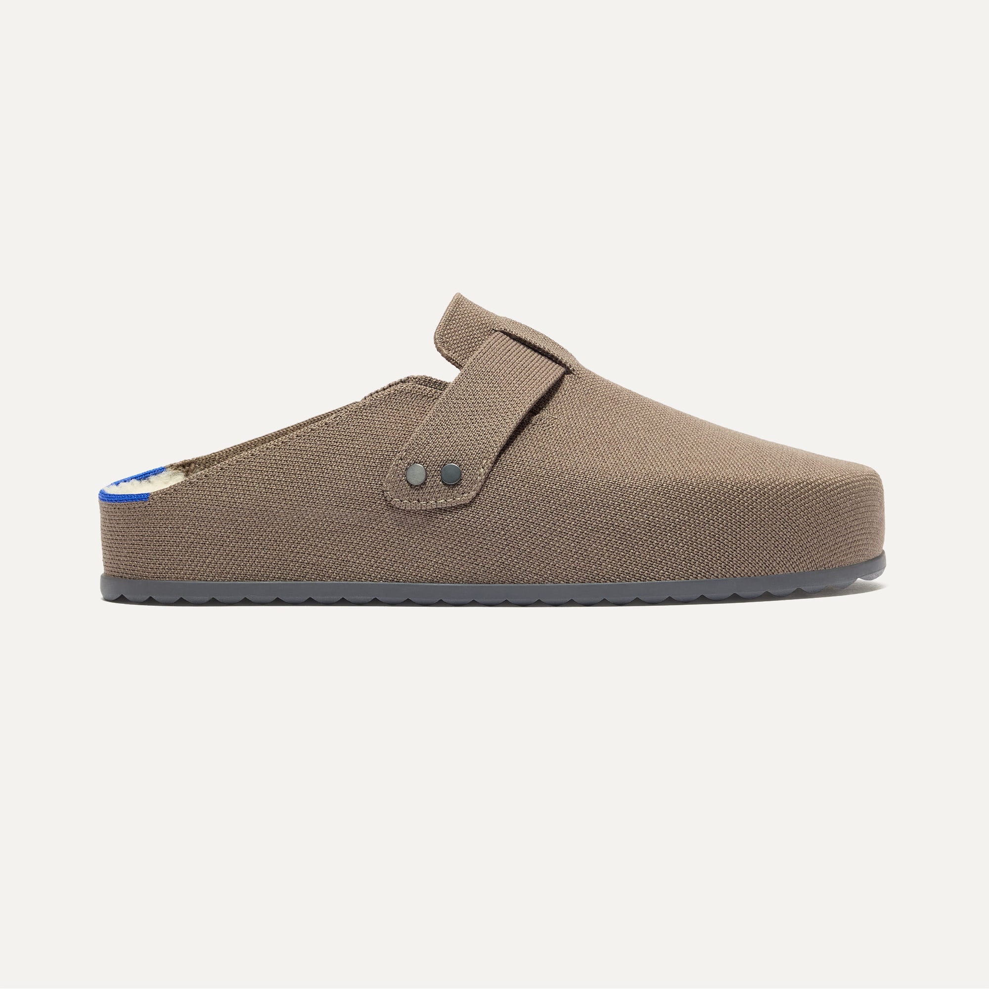 Rothy's The Teddy Men's Clog zoccoli uomo Ash Herringbone
