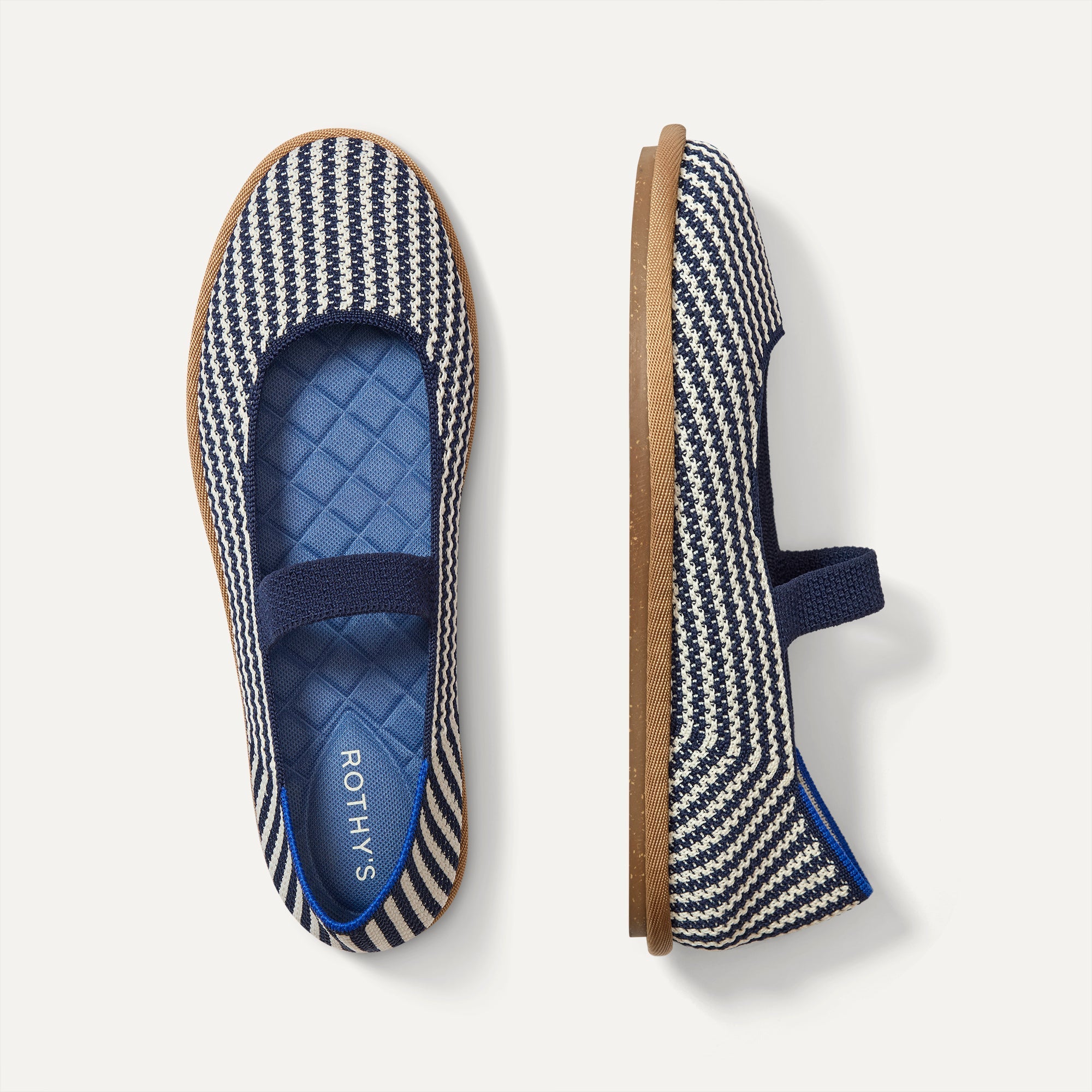 Rothy's Flats The Cruiser Mary Jane ballerine Portobello 8