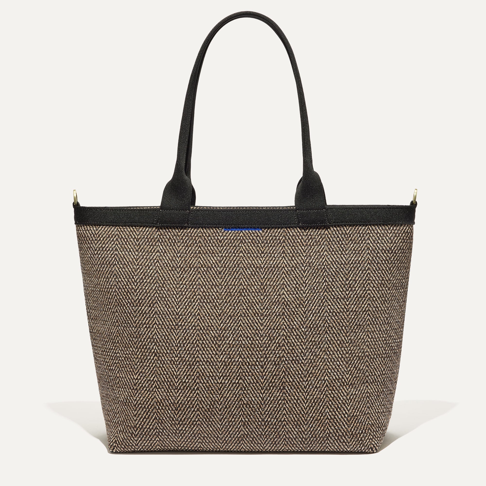 Rothy's Tote Bags The Lightweight Zip Tote borsa Cacao Herringbone