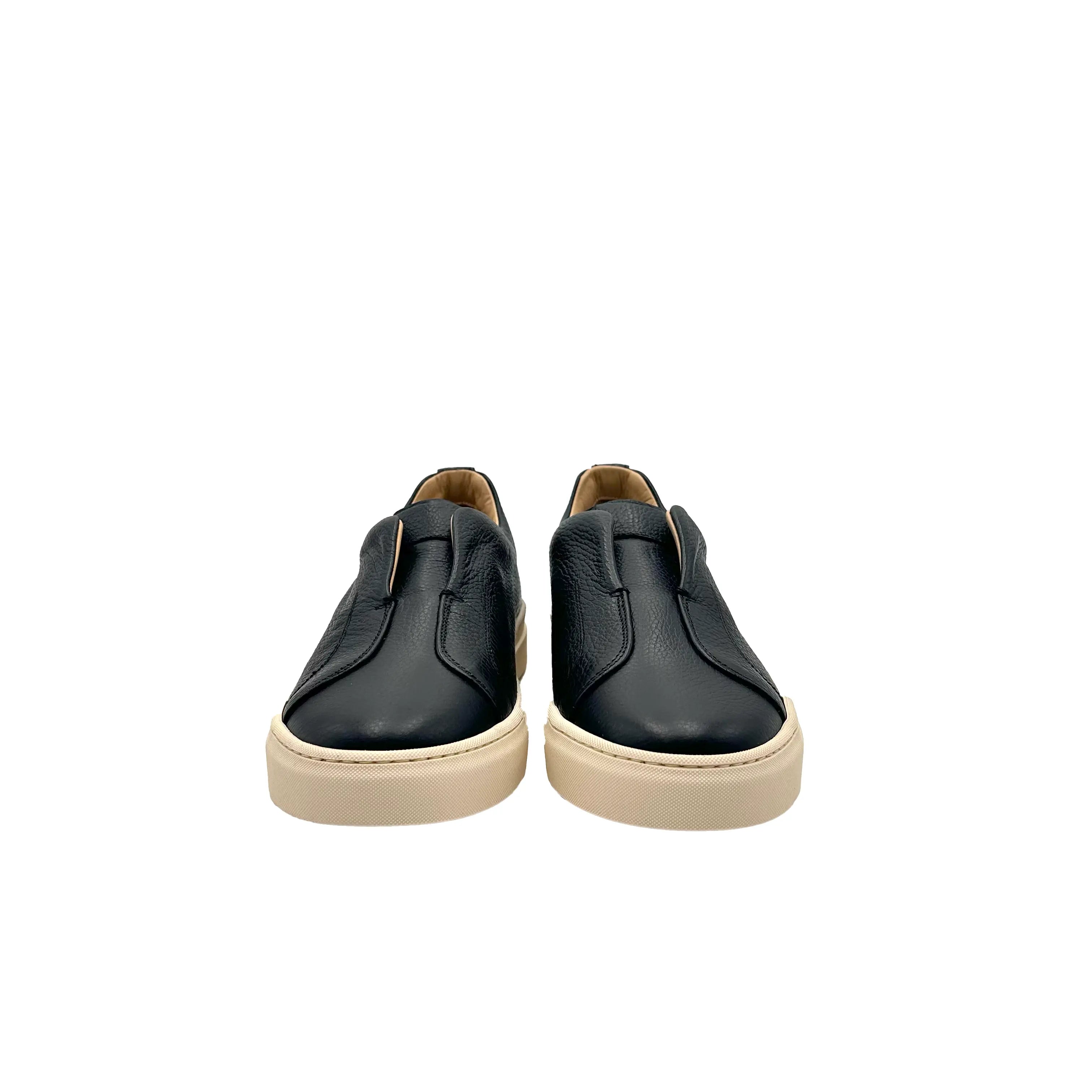 Sandro Barbera Pistapistun sneaker uomo nero pelle