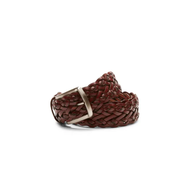 F.lli Rossetti 97451 cintura uomo castagna intrecciata