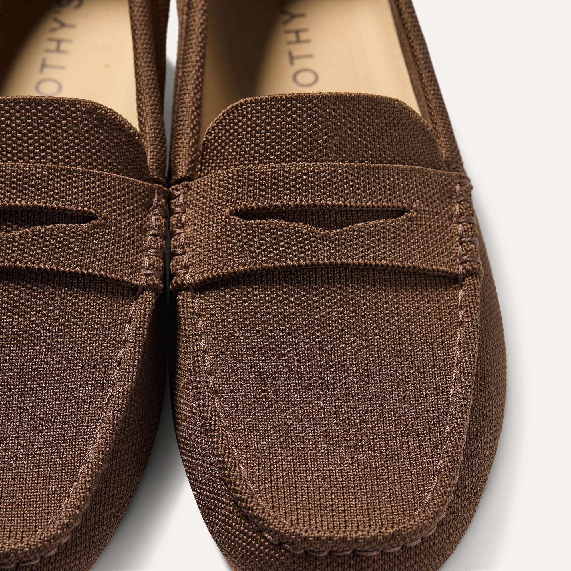Rothy's The Men's Driver mocassino Dark Roast marrone