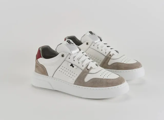 Sandro Barbera B68 Materia Red Sneakers Biancorosso
