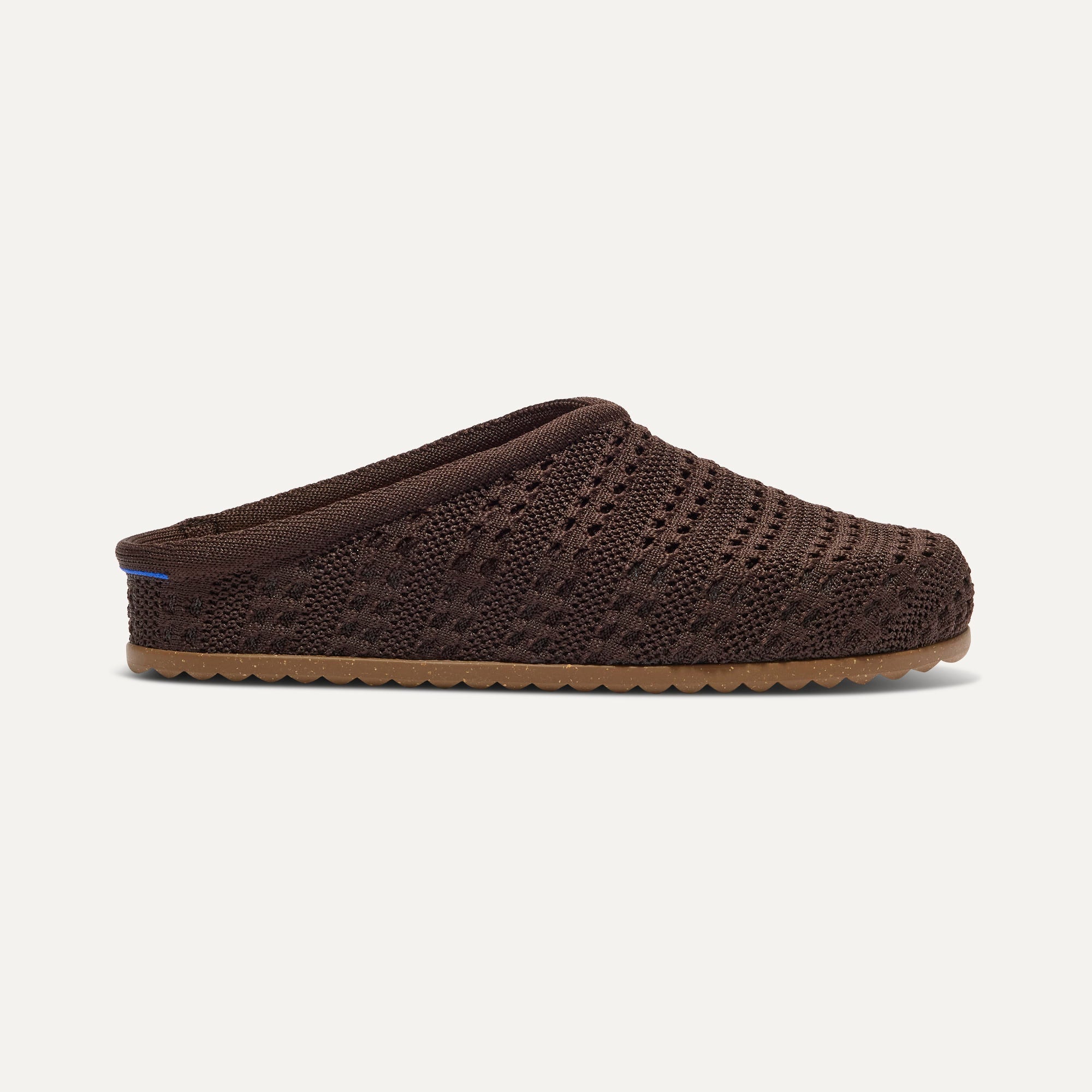 Rothy's The Casual Clog zoccoli donna Chocolate uncinetto