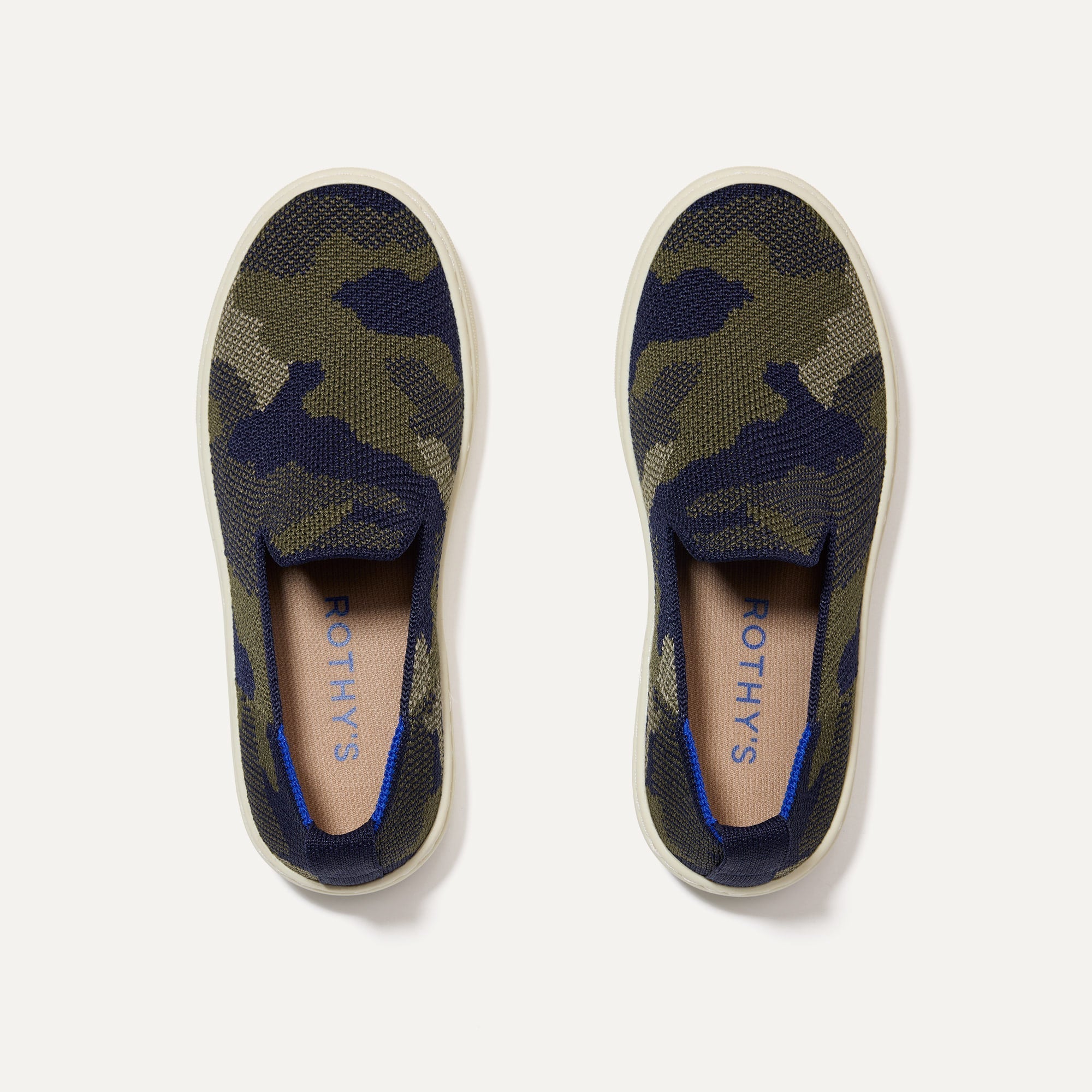 Rothy's The Kids Sneaker scarpe bimbo Spruce Camo verde