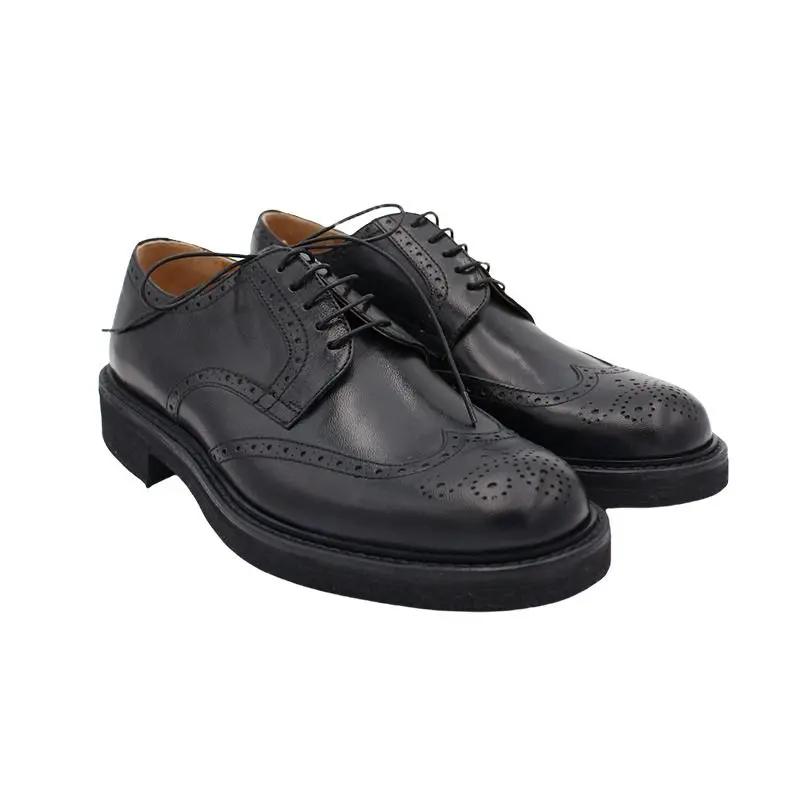 Sandro Barbera 256 clipper derby uomo nero cucita