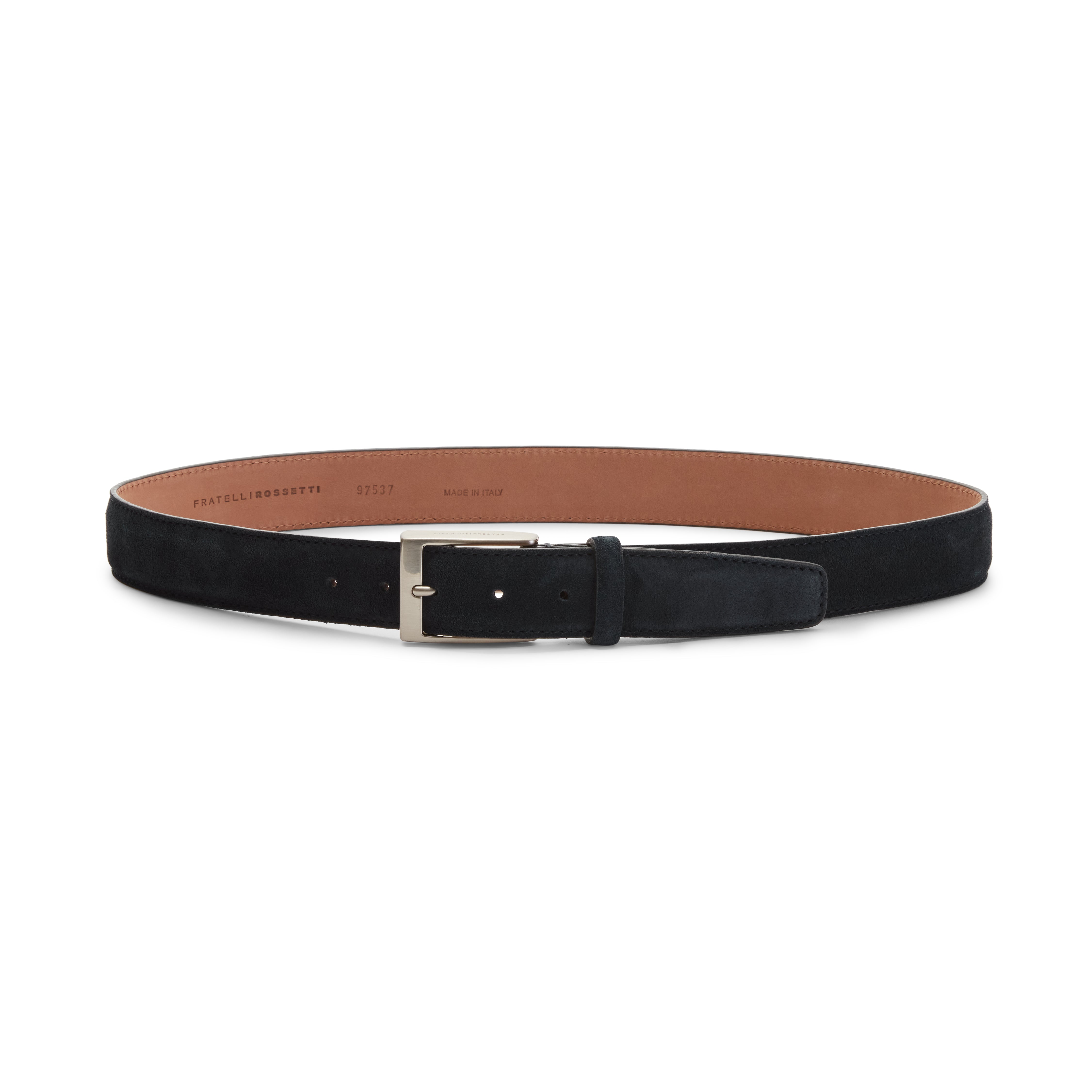 F.lli Rossetti 97537 cintura camoscio marine uomo
